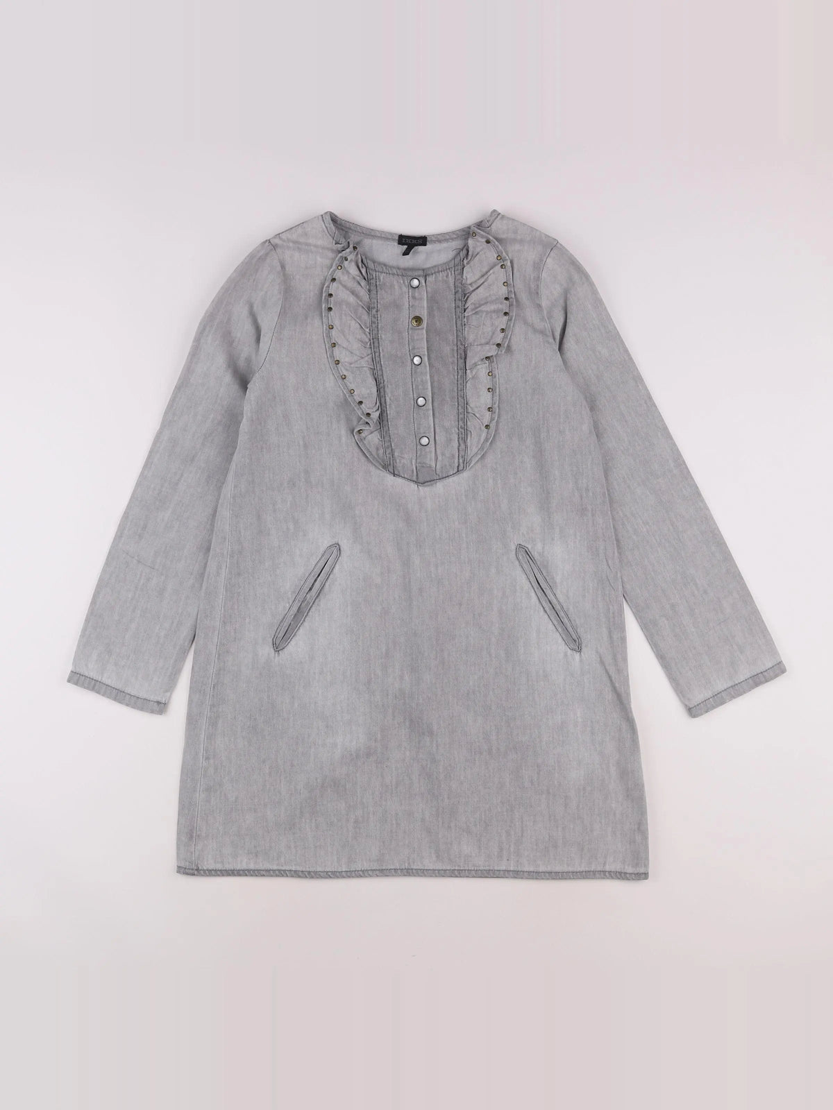 IKKS - robe gris - 12 ans