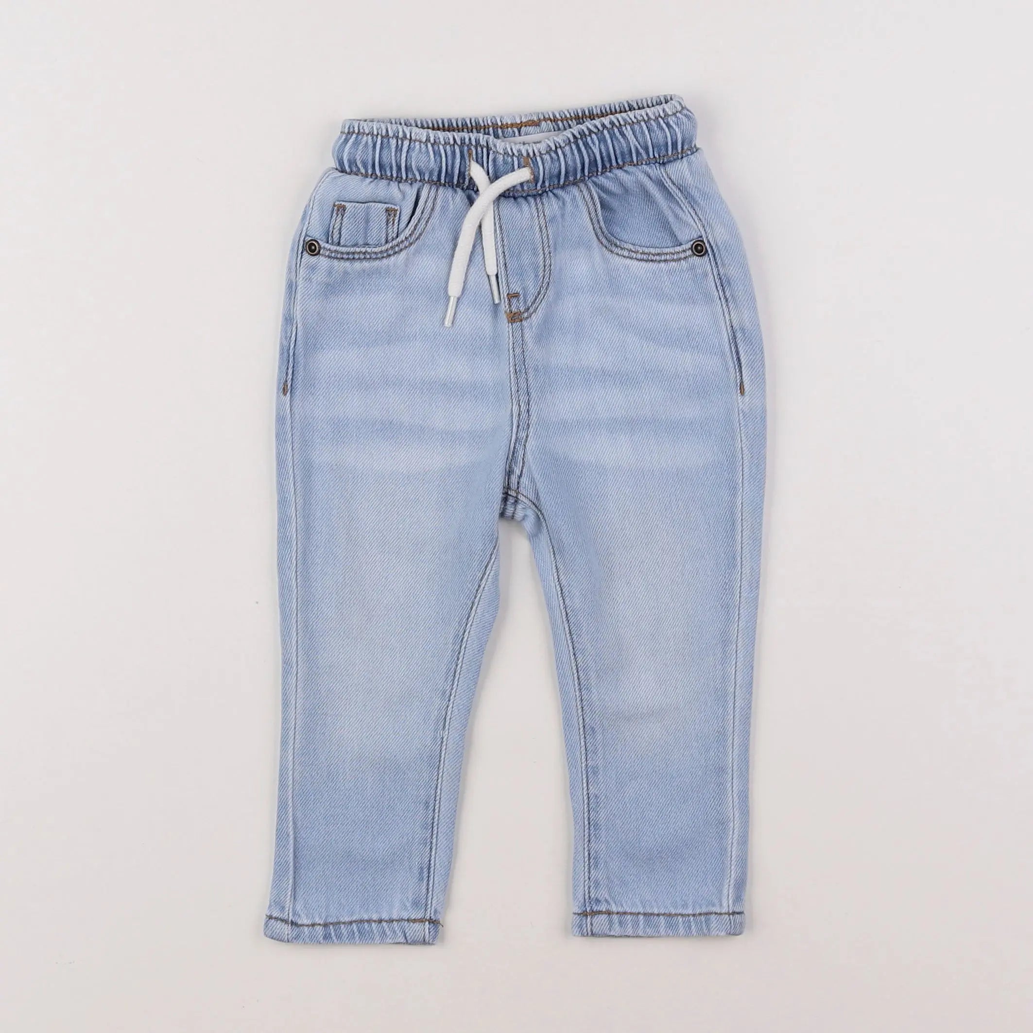 Vertbaudet - jean bleu - 9 mois