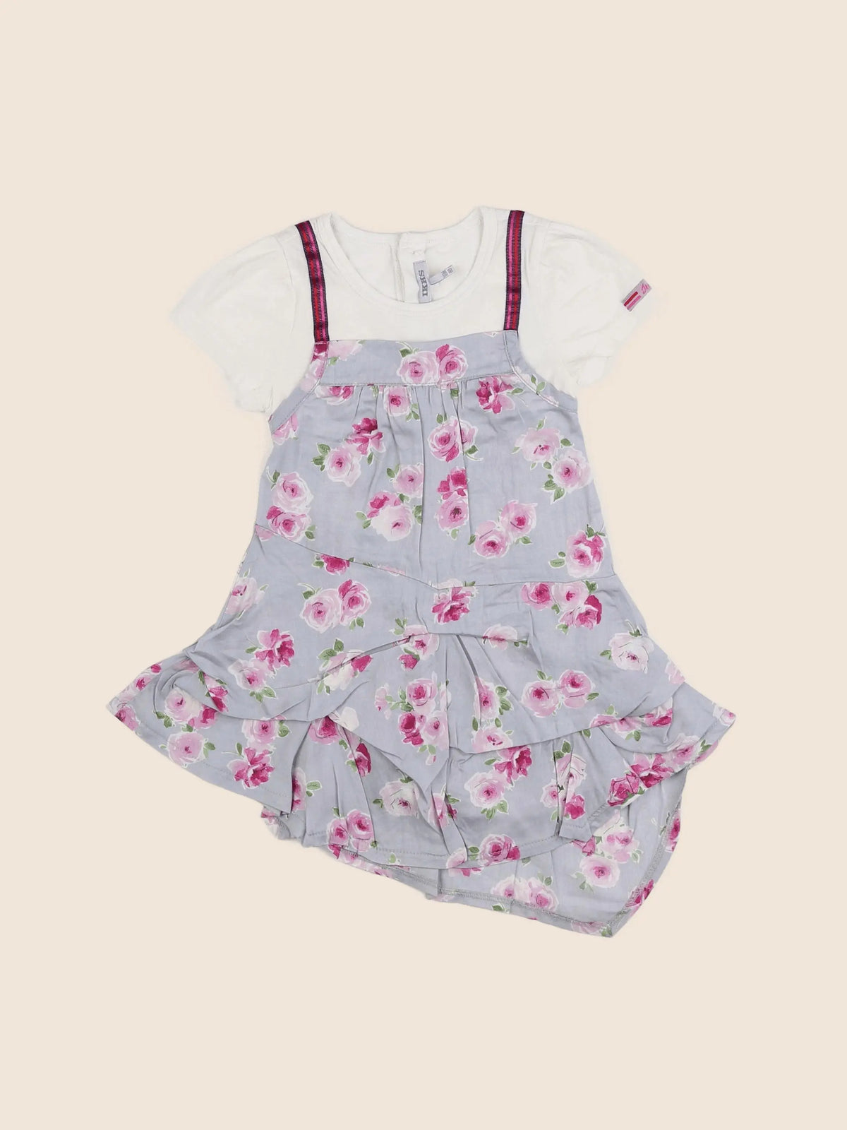 IKKS - robe gris - 18 mois