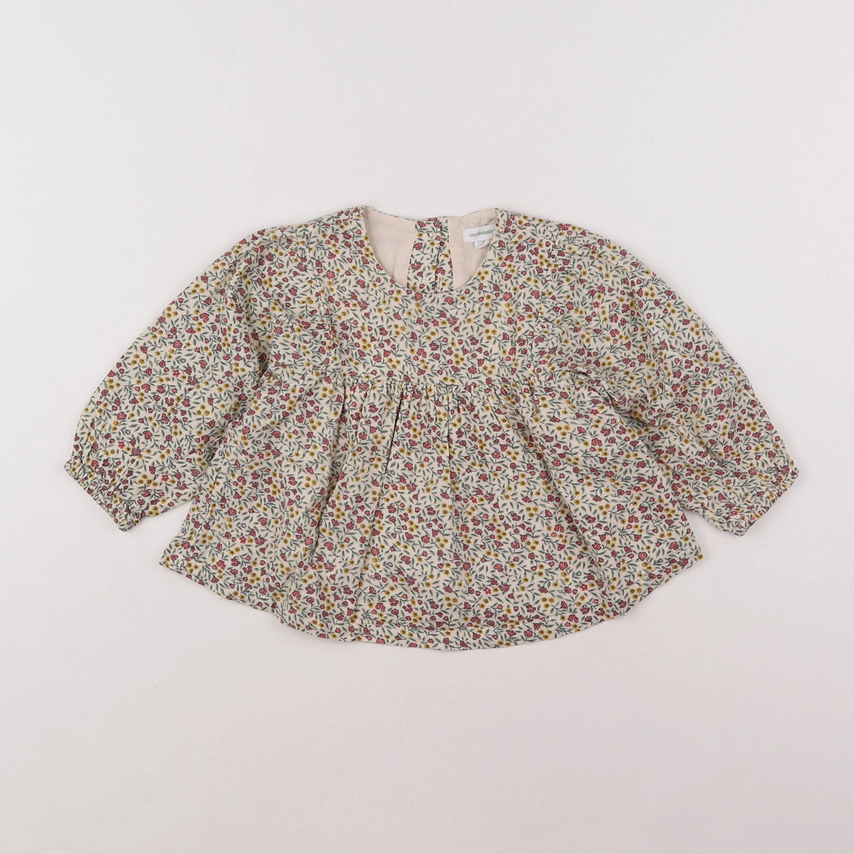 Vertbaudet - blouse beige - 18 mois