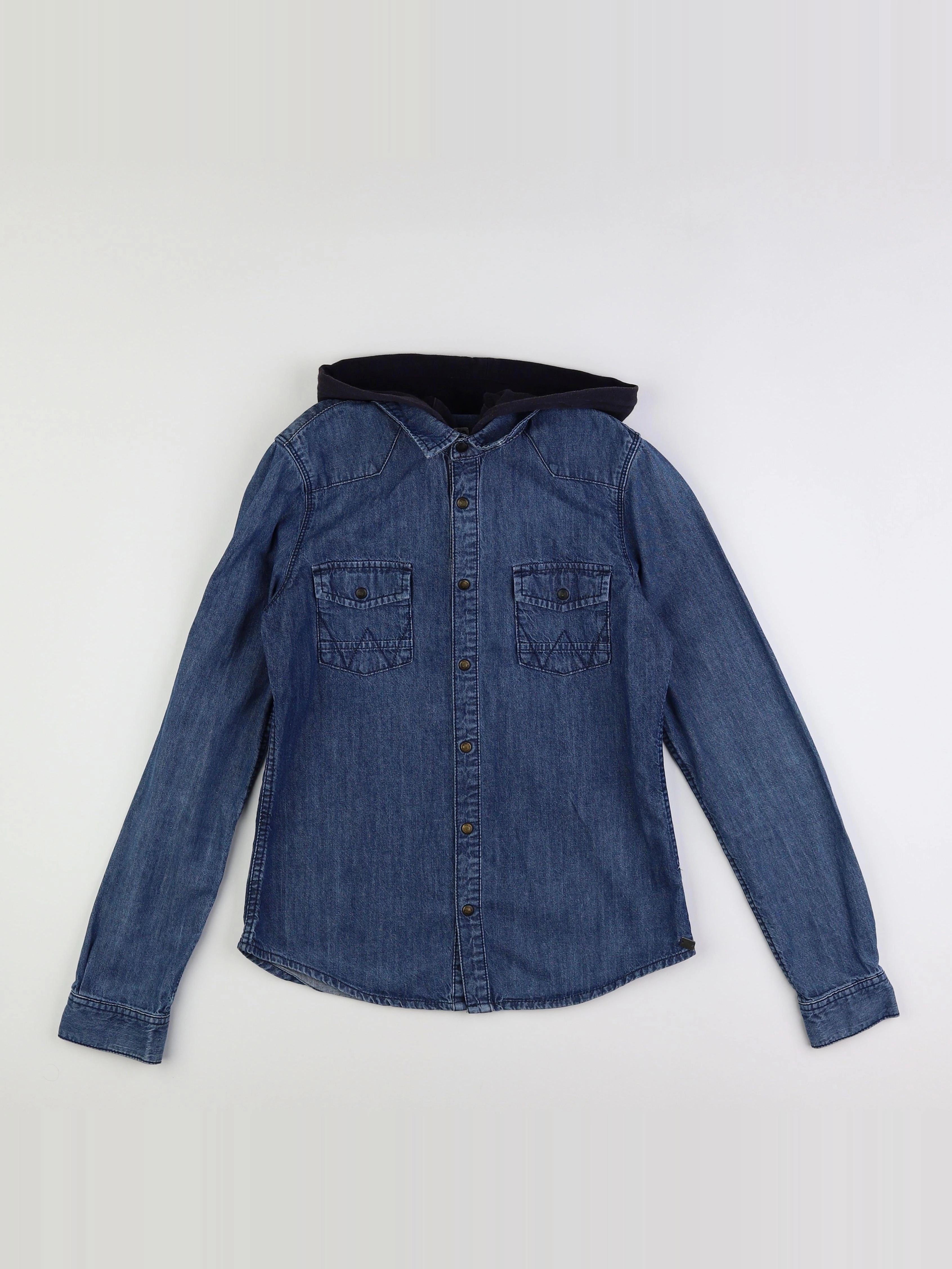 IKKS - chemise bleu - 14 ans