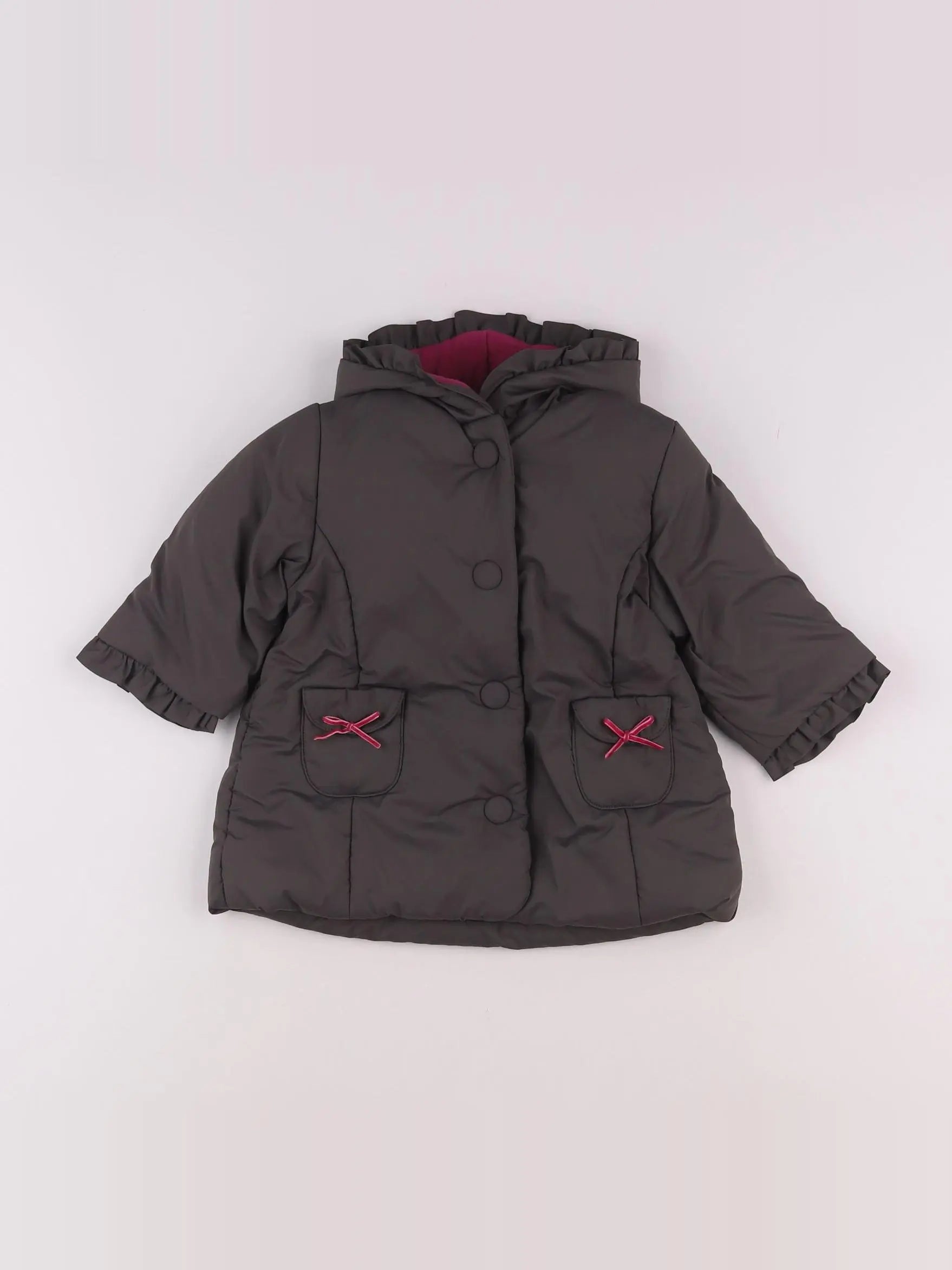 Jacadi - doudoune marron - 6 mois