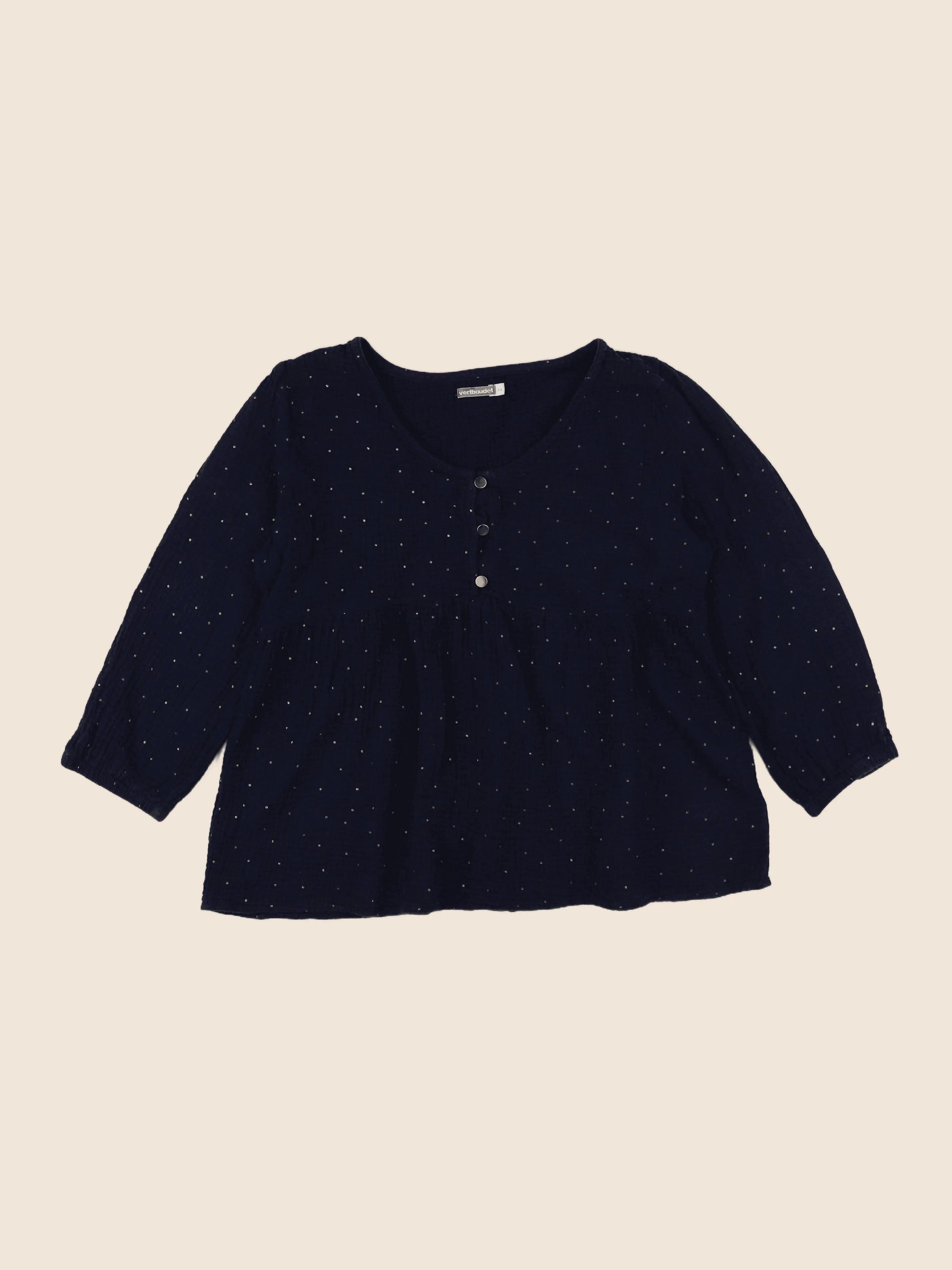 Vertbaudet - blouse grossesse bleu - 44