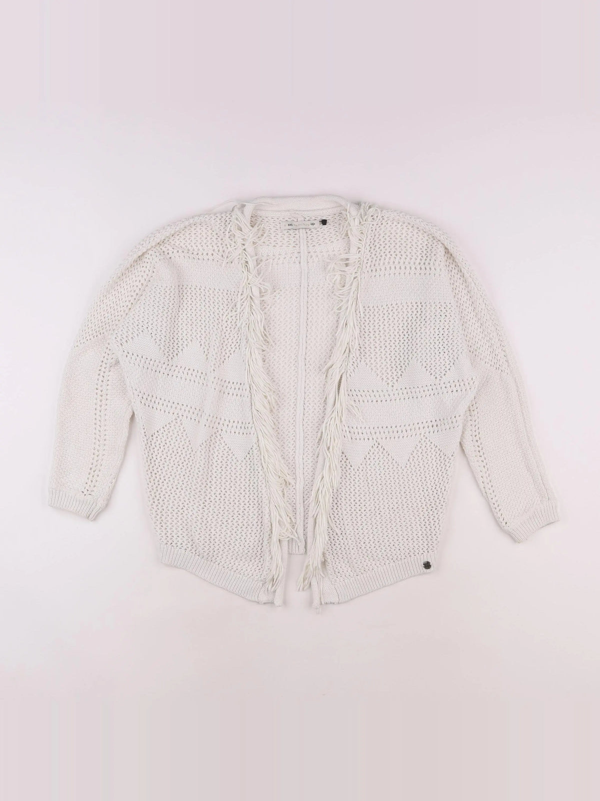 IKKS - gilet blanc - 10 ans