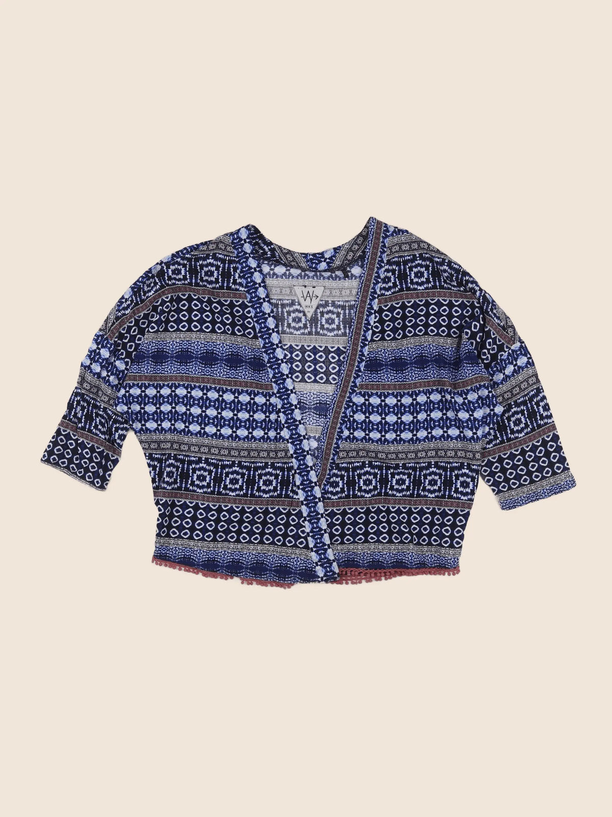 IKKS - blouse bleu - 10 ans