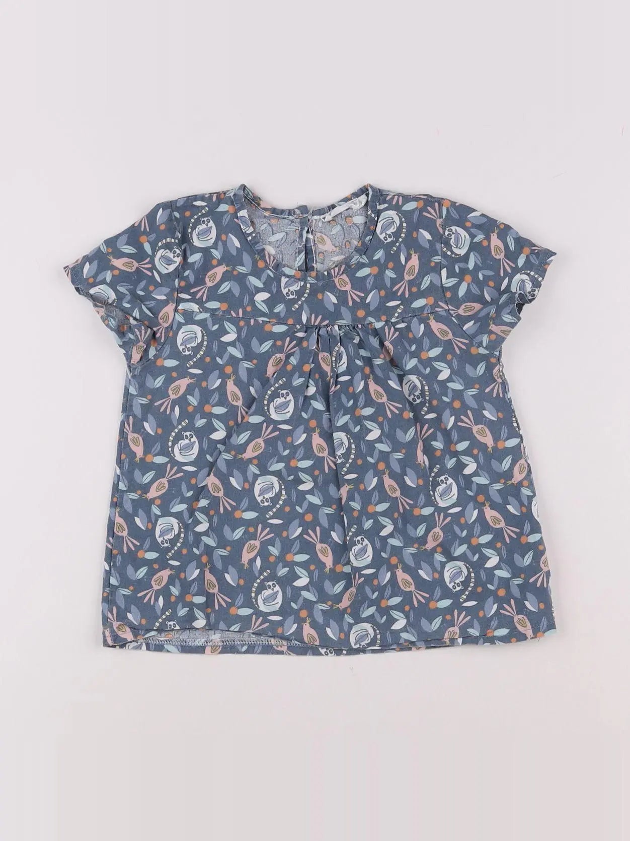 Storytelling - blouse bleu - 2 ans