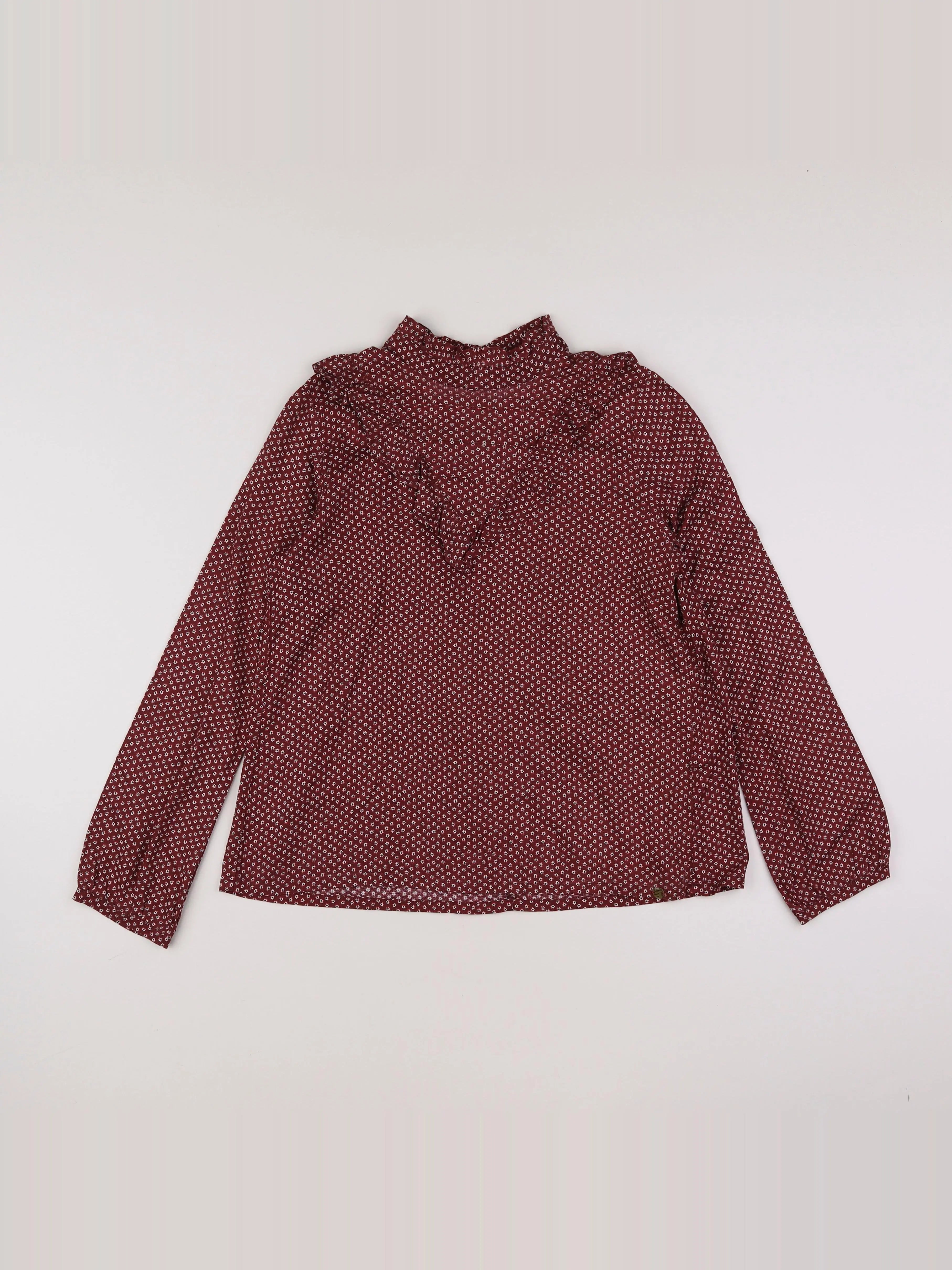 IKKS - blouse rouge - 12 ans
