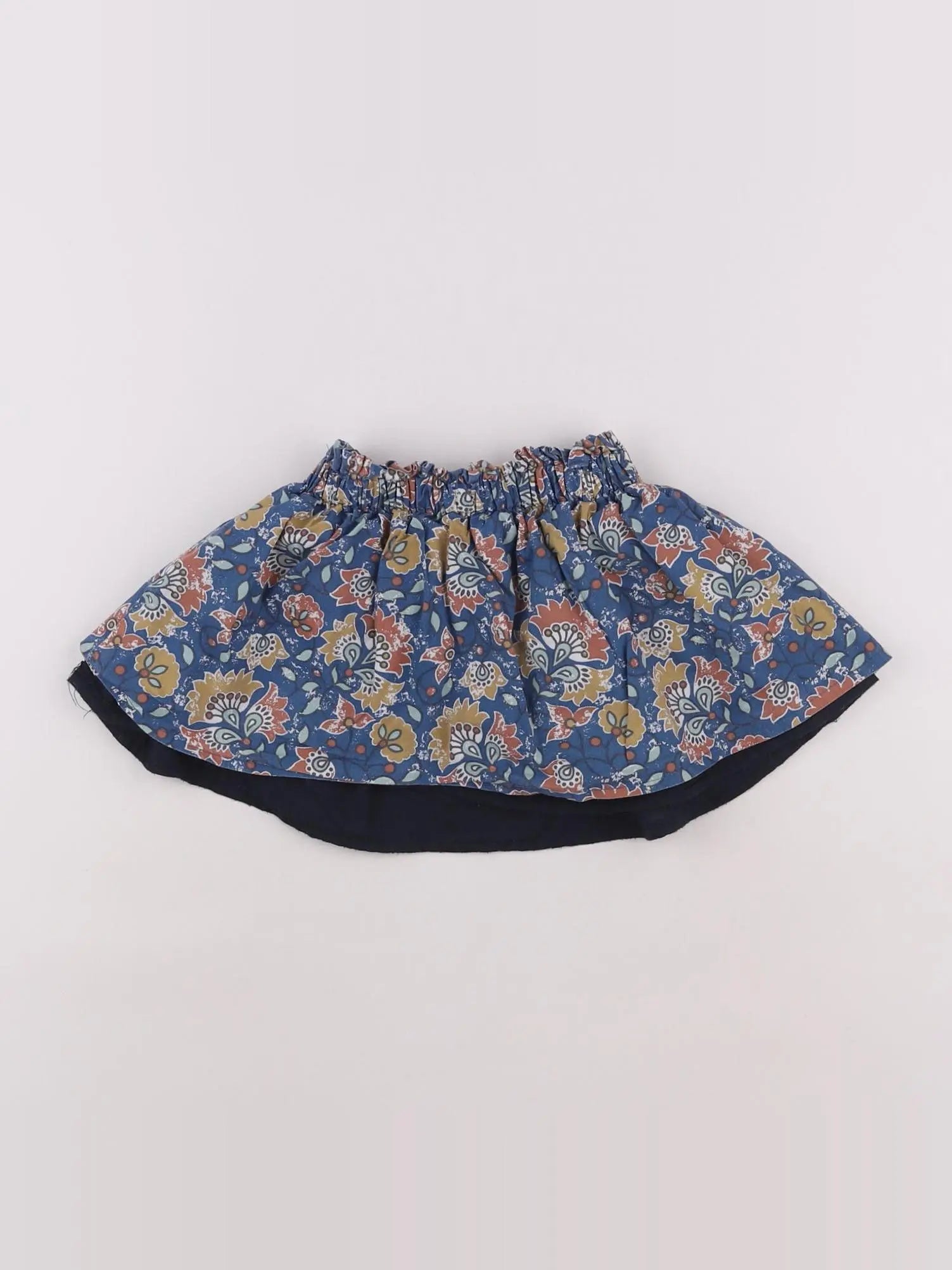 Little Cigogne - jupe bleu - 2 ans