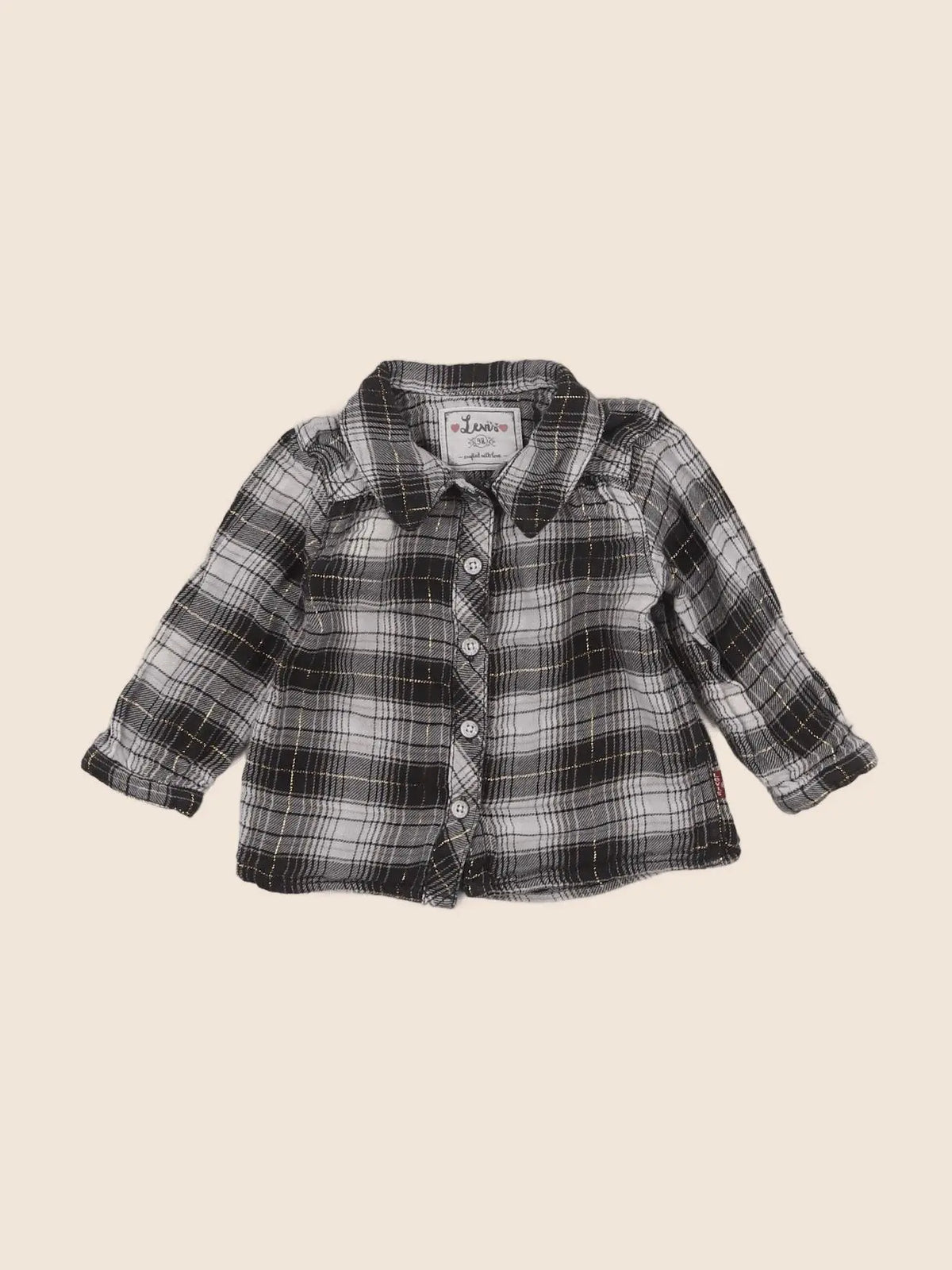Levi's - chemise gris - 9 mois