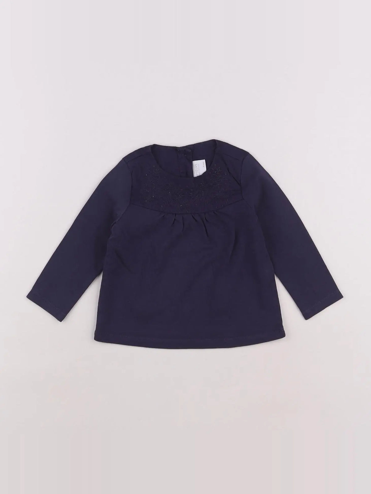 Natalys - blouse bleu - 9 mois