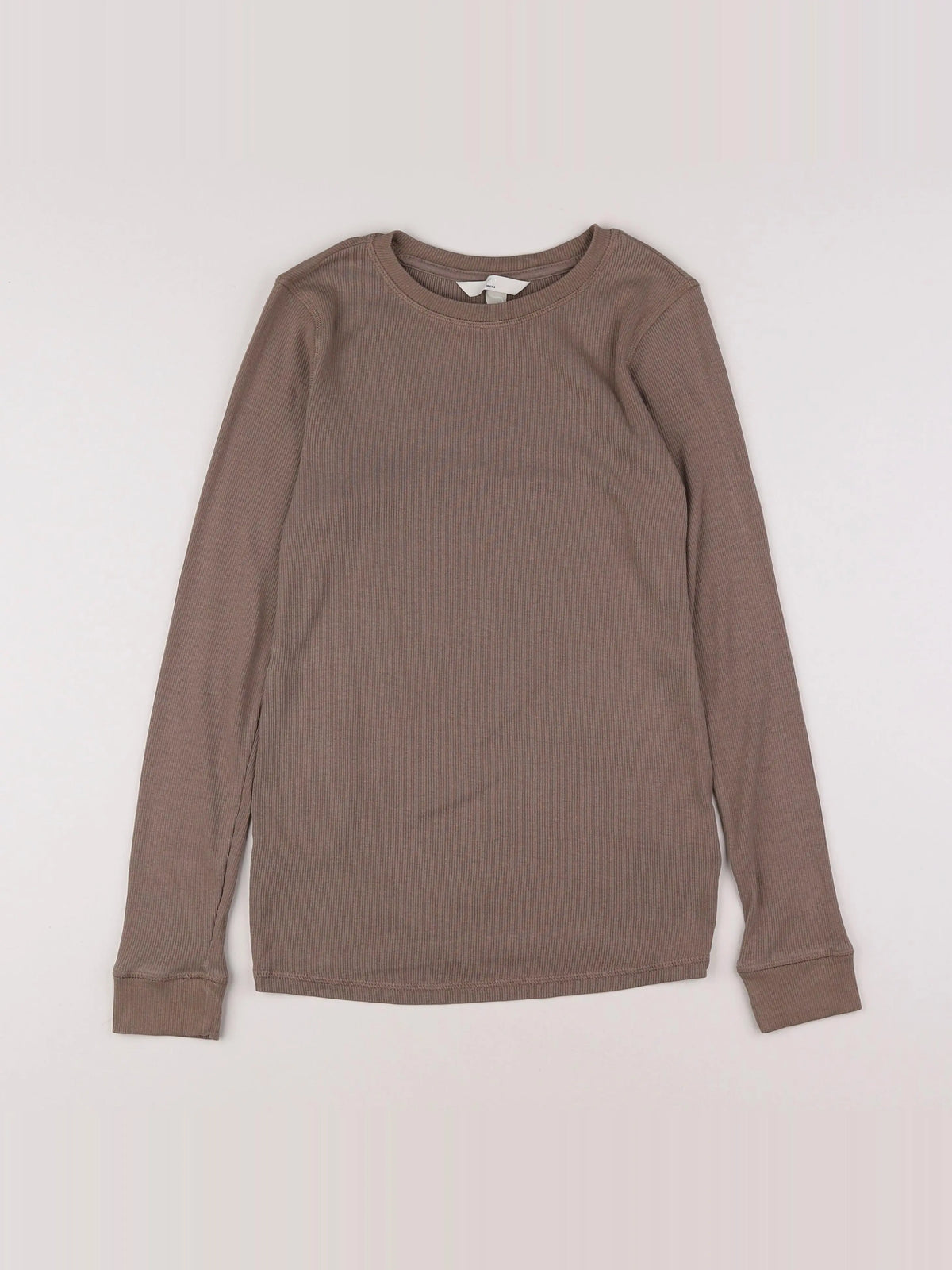 H&M - tee-shirt grossesse marron - 36 à 38