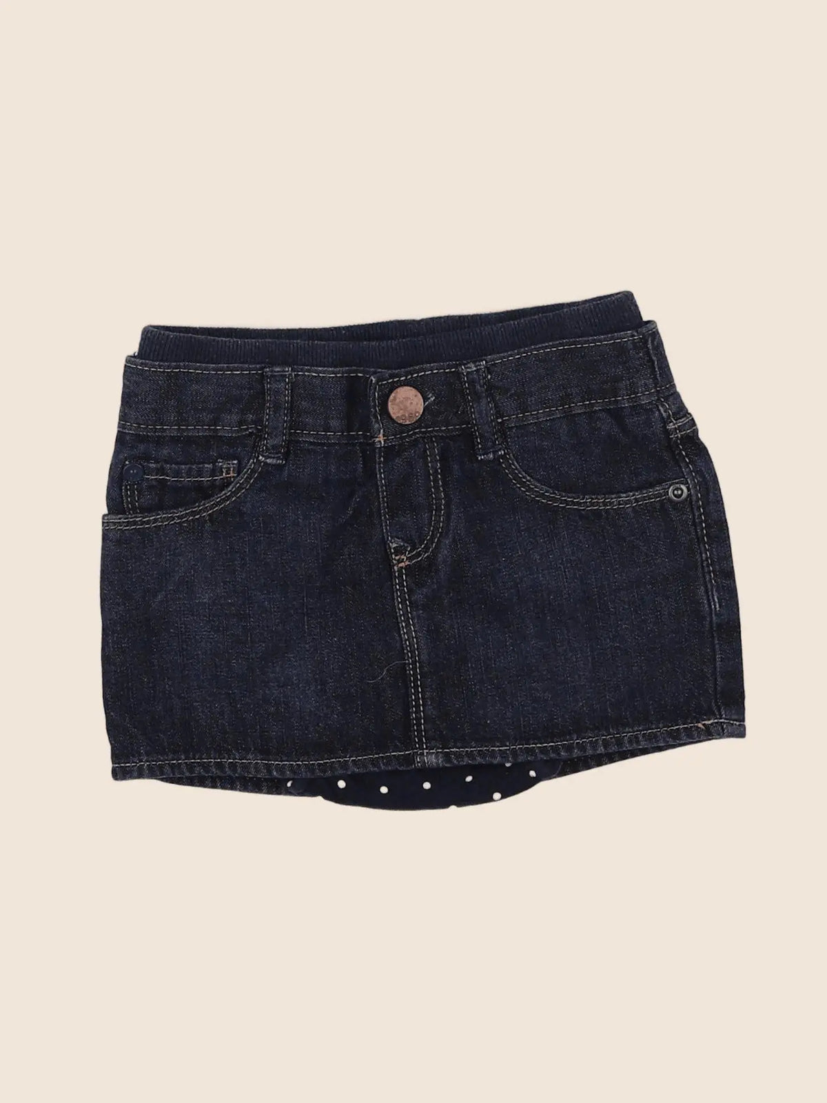 GAP - jupe bleu - 12/18 mois