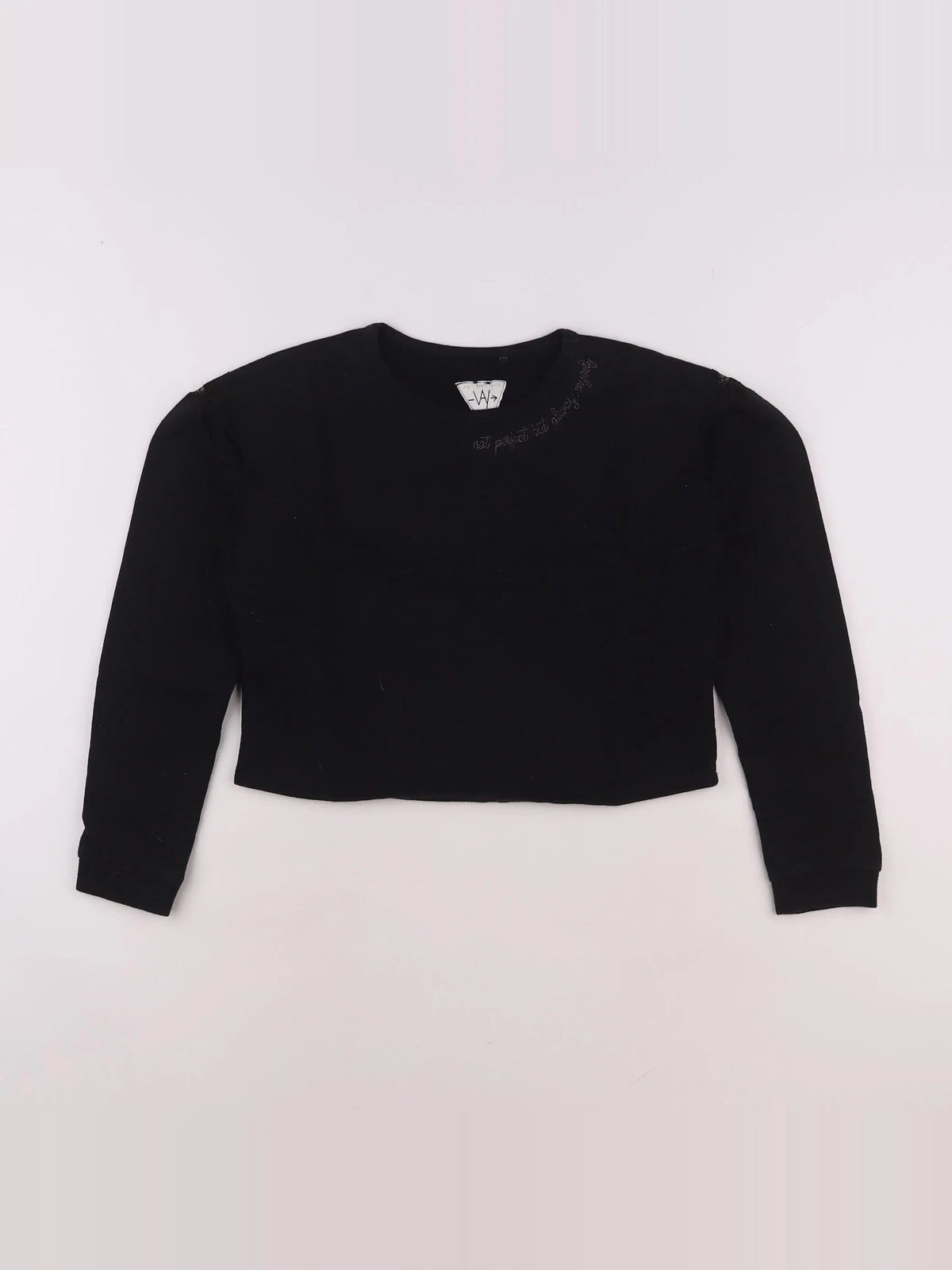 IKKS - sweat court  noir - 12 ans
