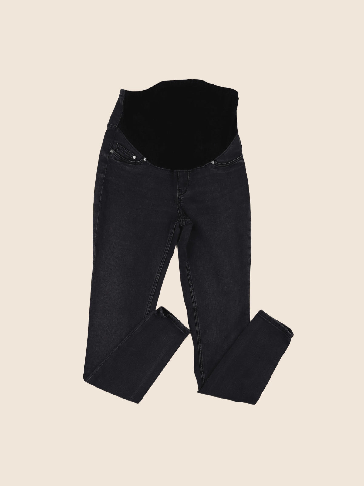 Mamalicious - jean grossesse gris - 36