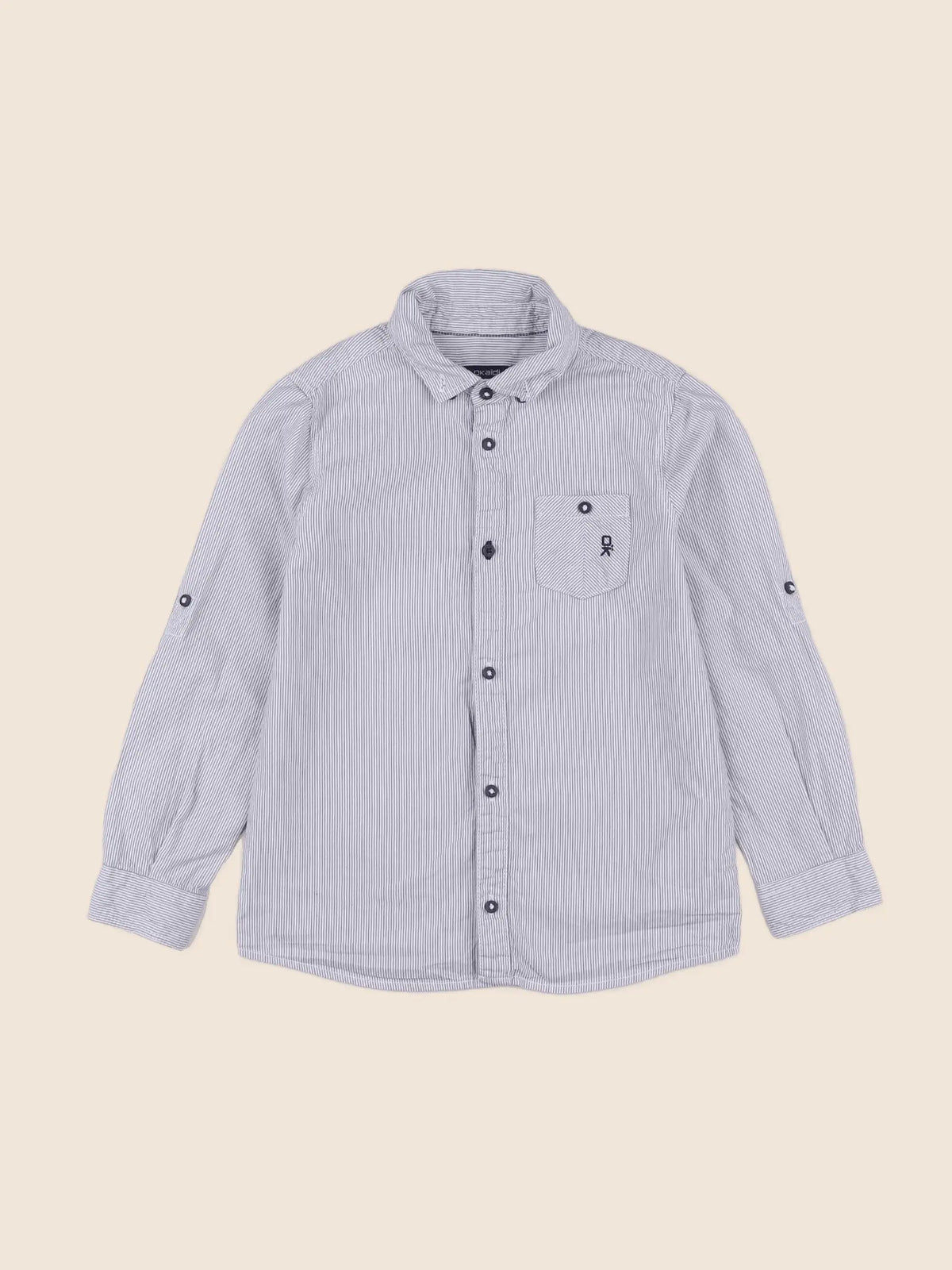 Okaidi - chemise bleu - 8 ans