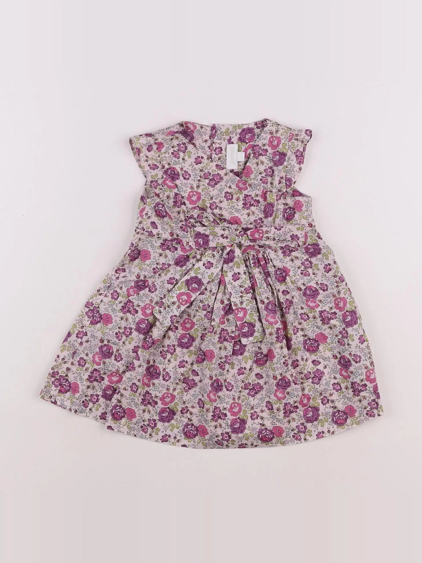 Jacadi - robe liberty multicolore - 12 mois