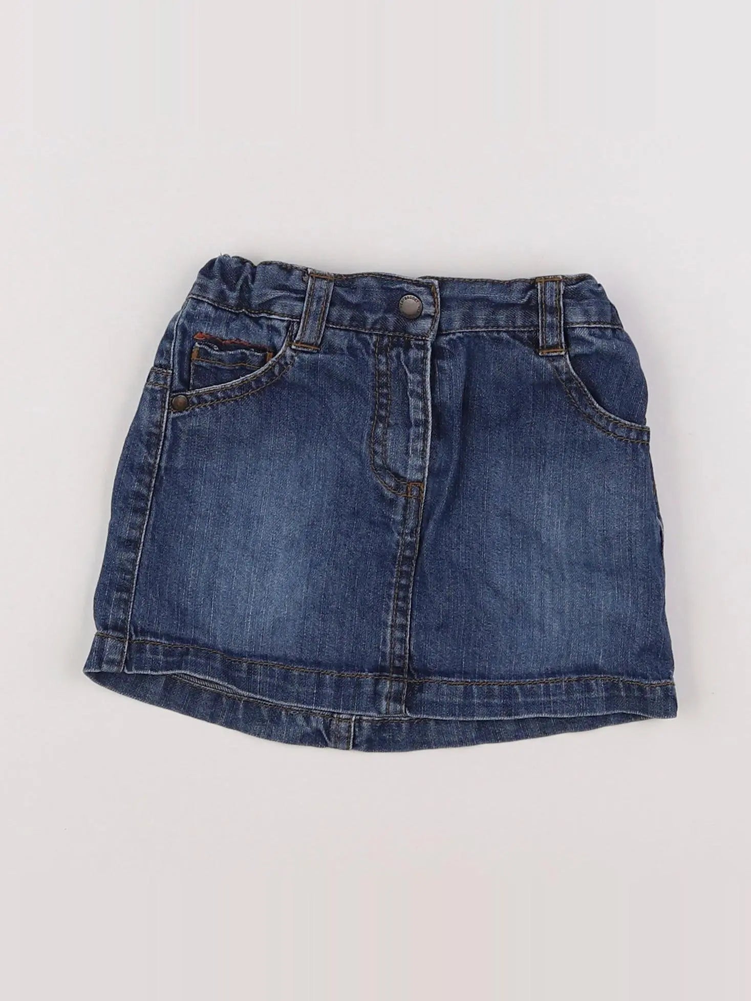 Vertbaudet - jupe bleu - 2 ans