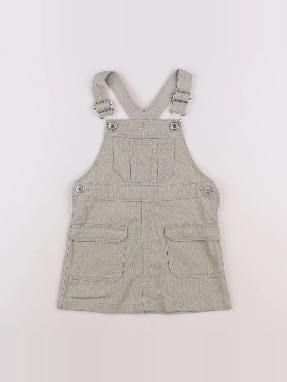 H&M - robe vert - 2/3 ans