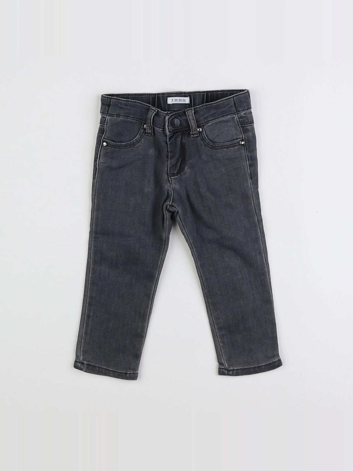 IKKS - jean gris - 12 mois