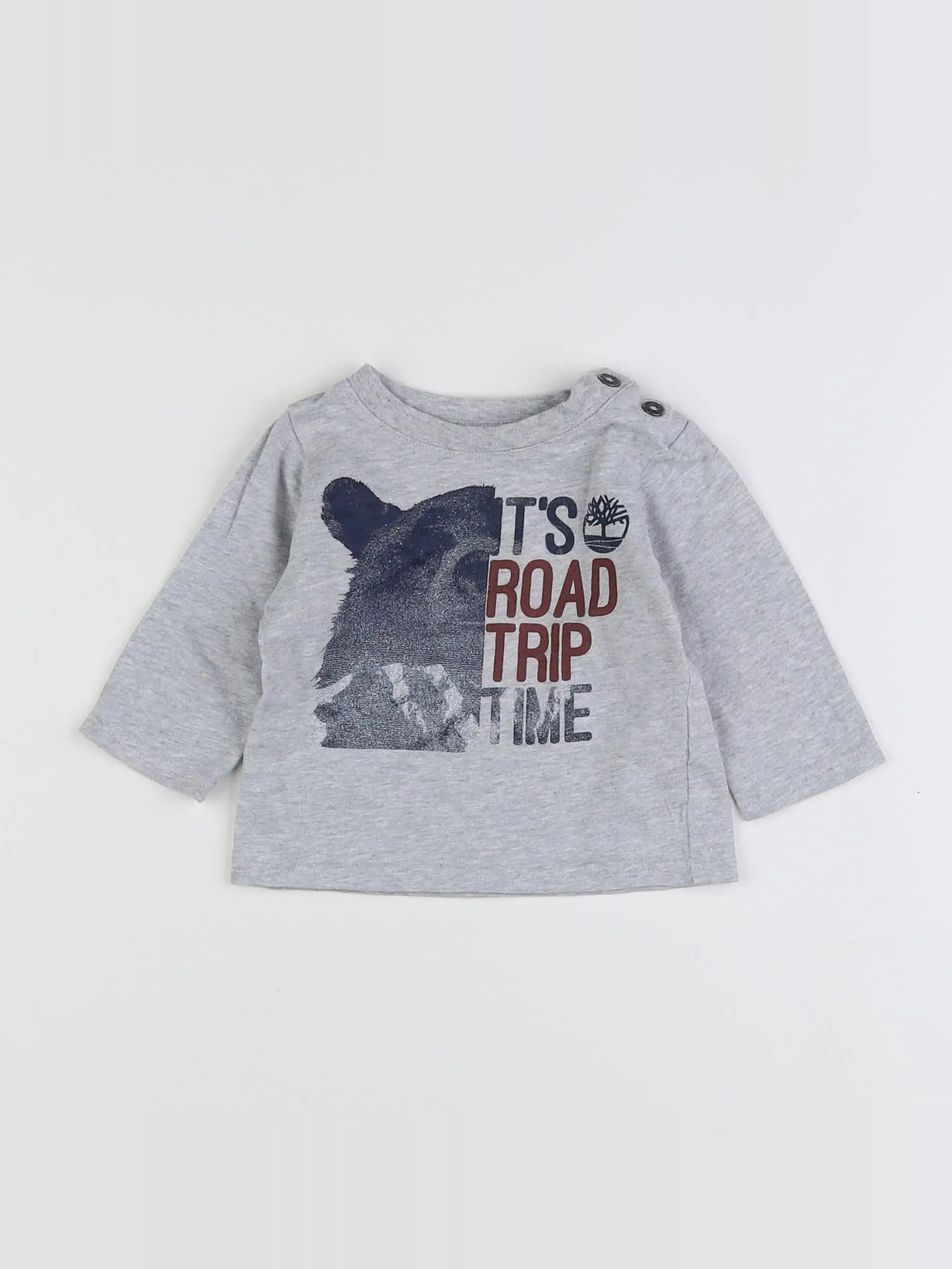 Timberland - tee-shirt gris - 6 mois