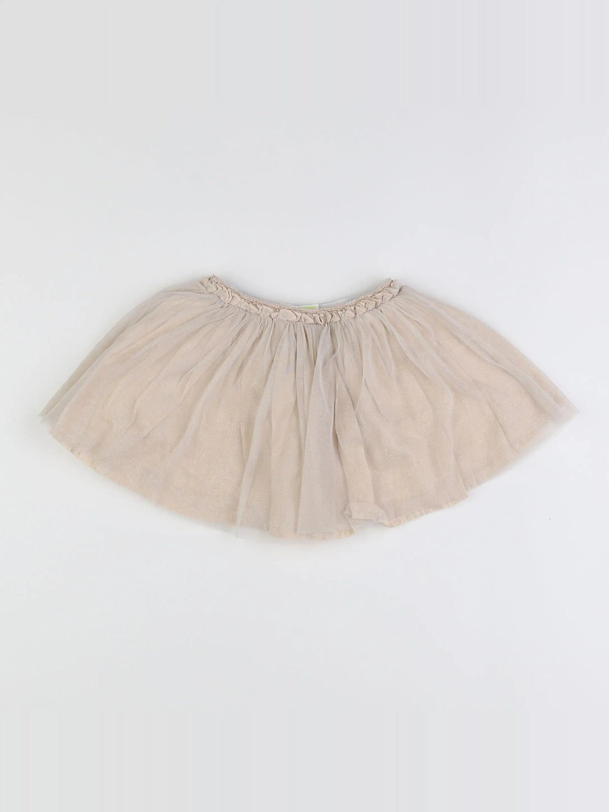 Tape à l'oeil - jupe beige, or - 6 mois