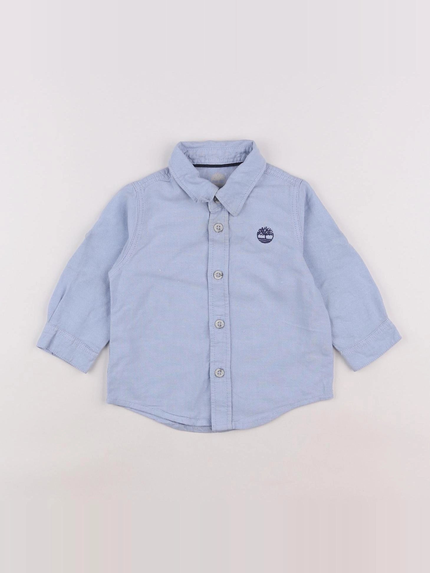Timberland - chemise bleu - 12 mois
