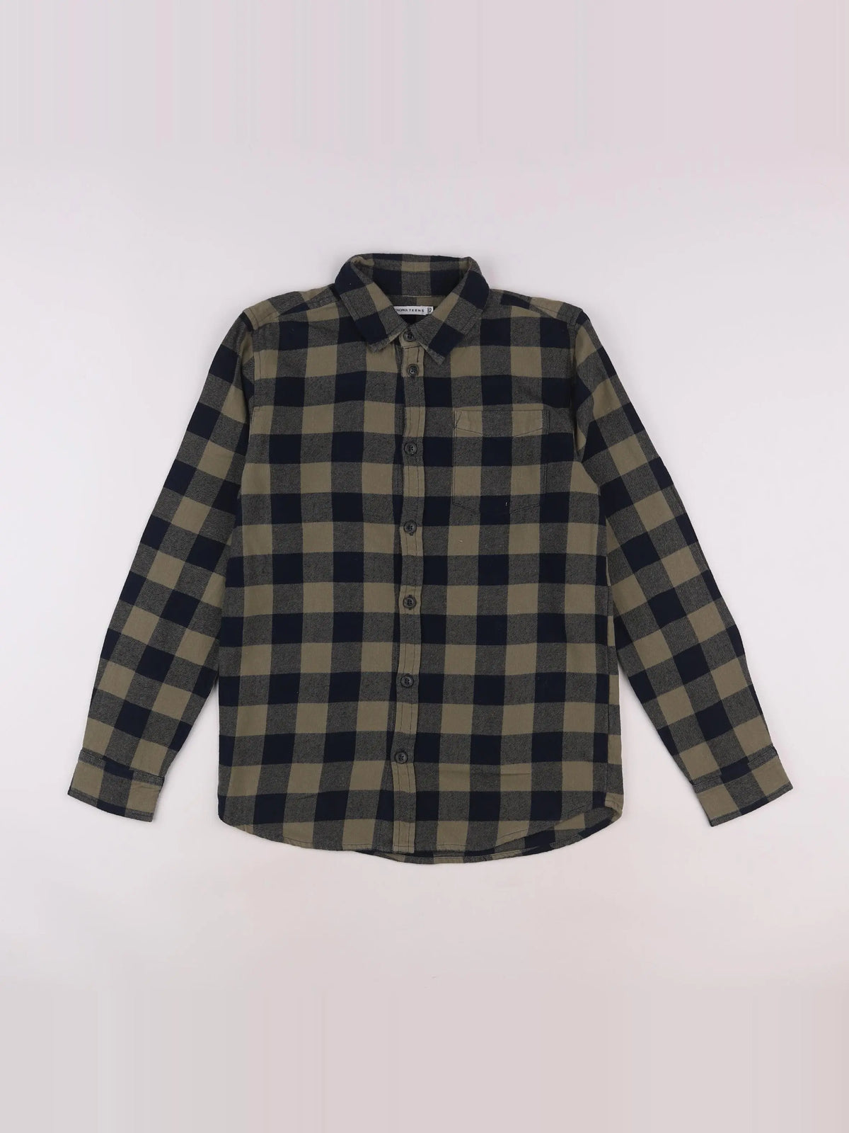 Monoprix - chemise vert - 12 ans