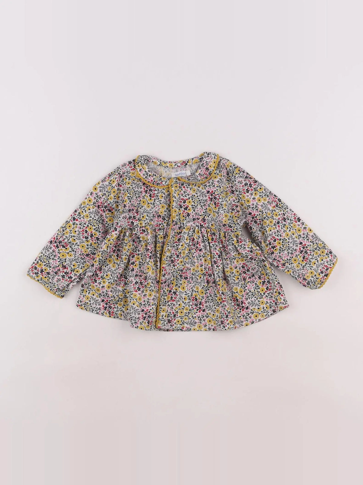 Boutchou - blouse multicolore - 6 mois