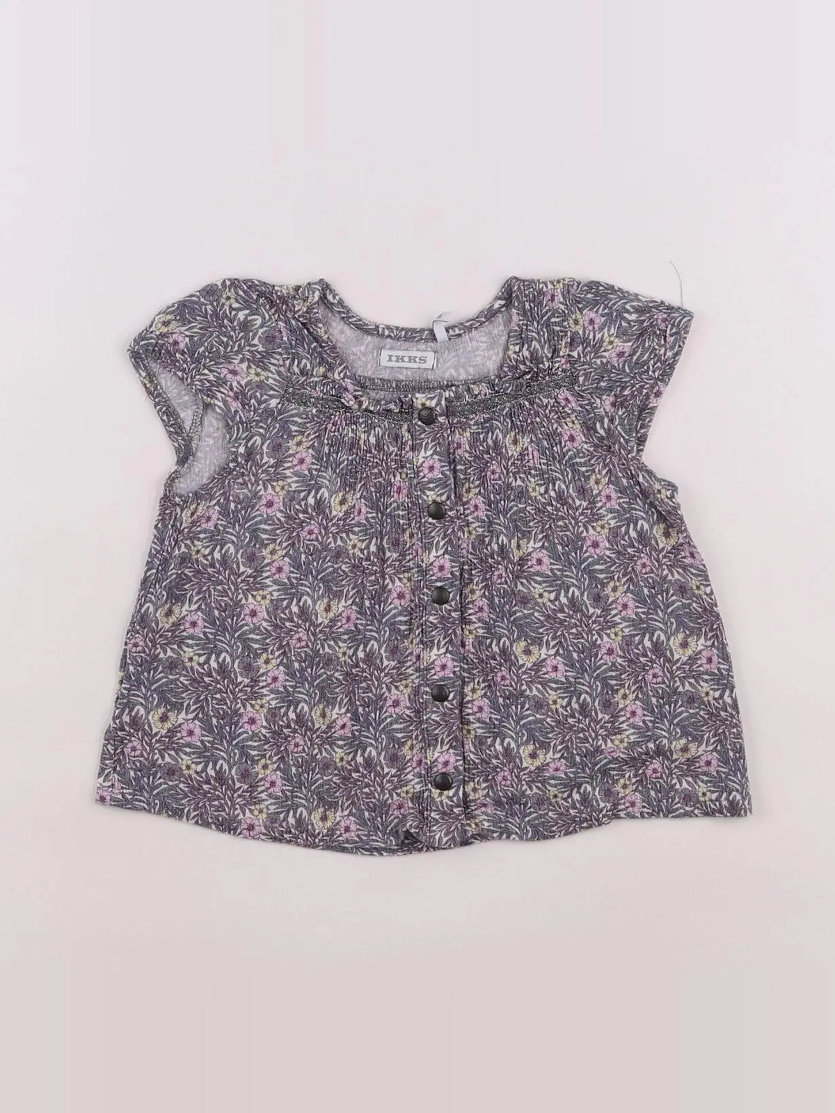 IKKS - chemise violet - 2 ans