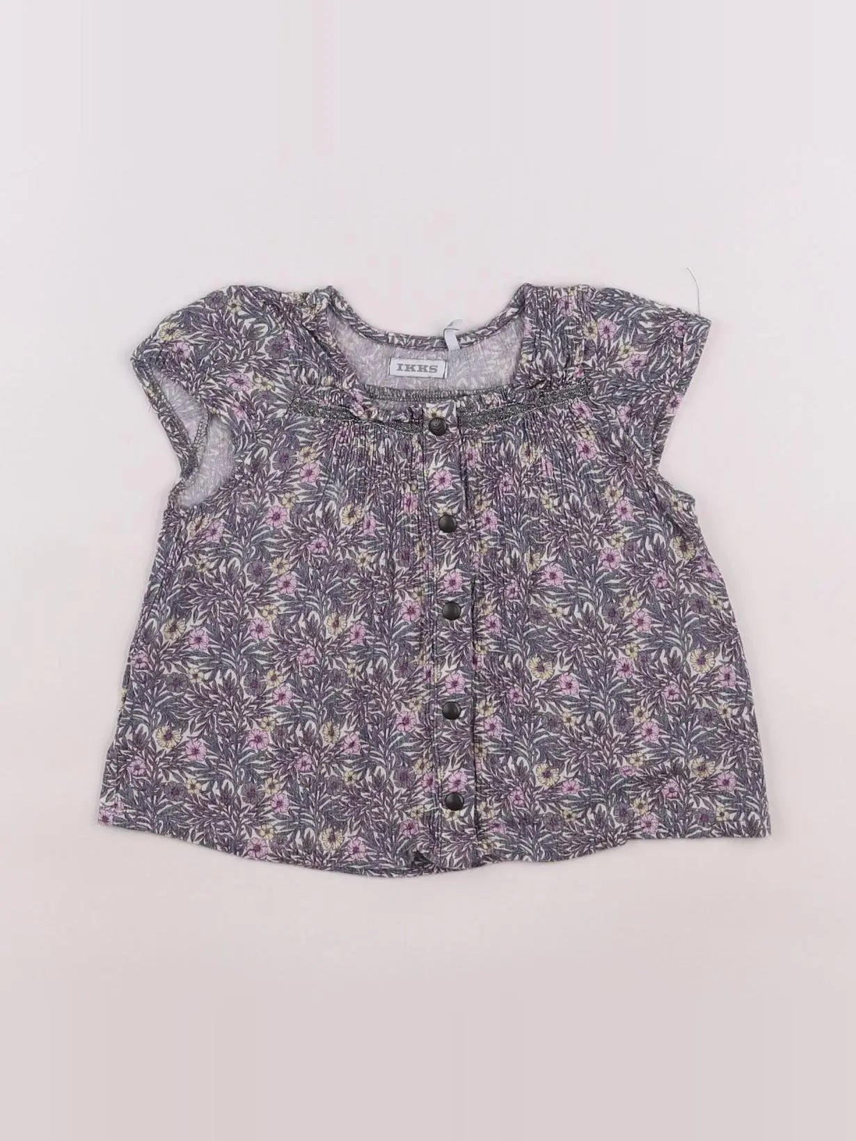 IKKS - chemise violet - 2 ans