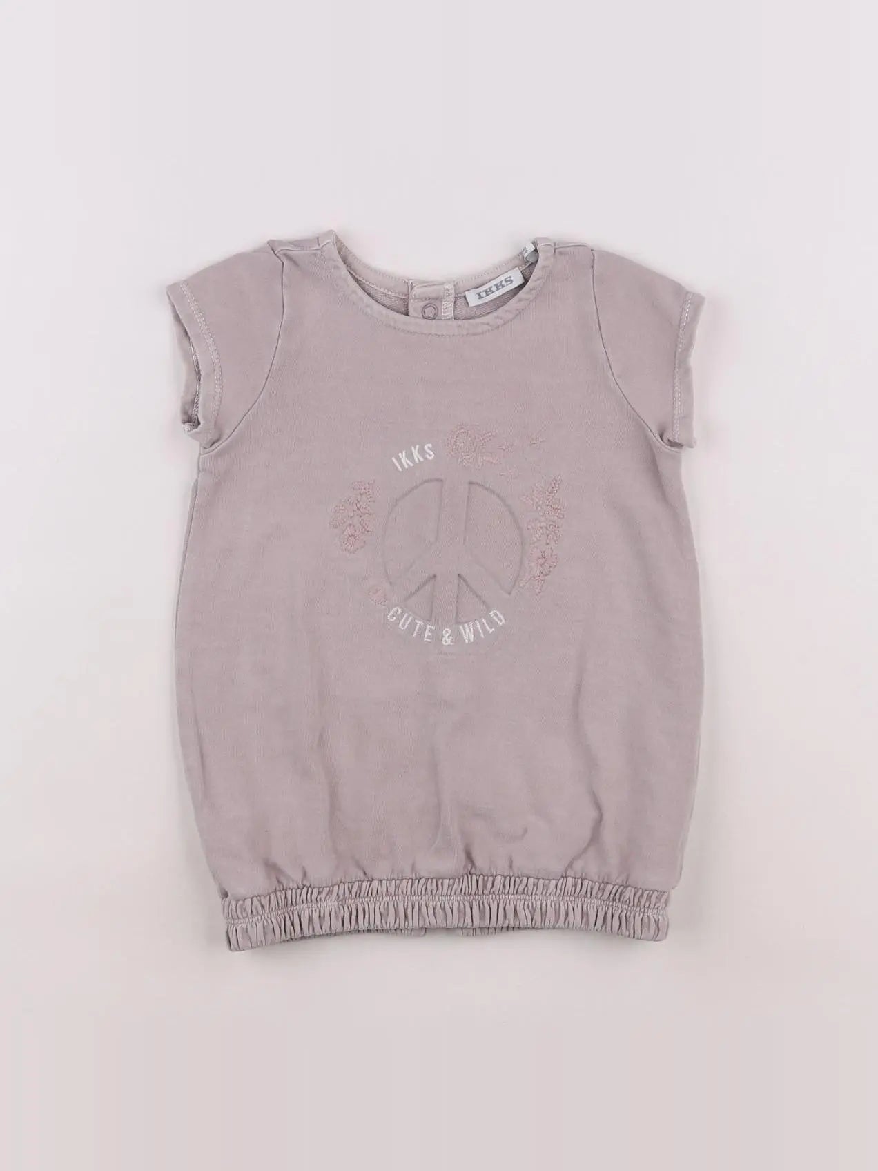 IKKS - robe rose - 6 mois
