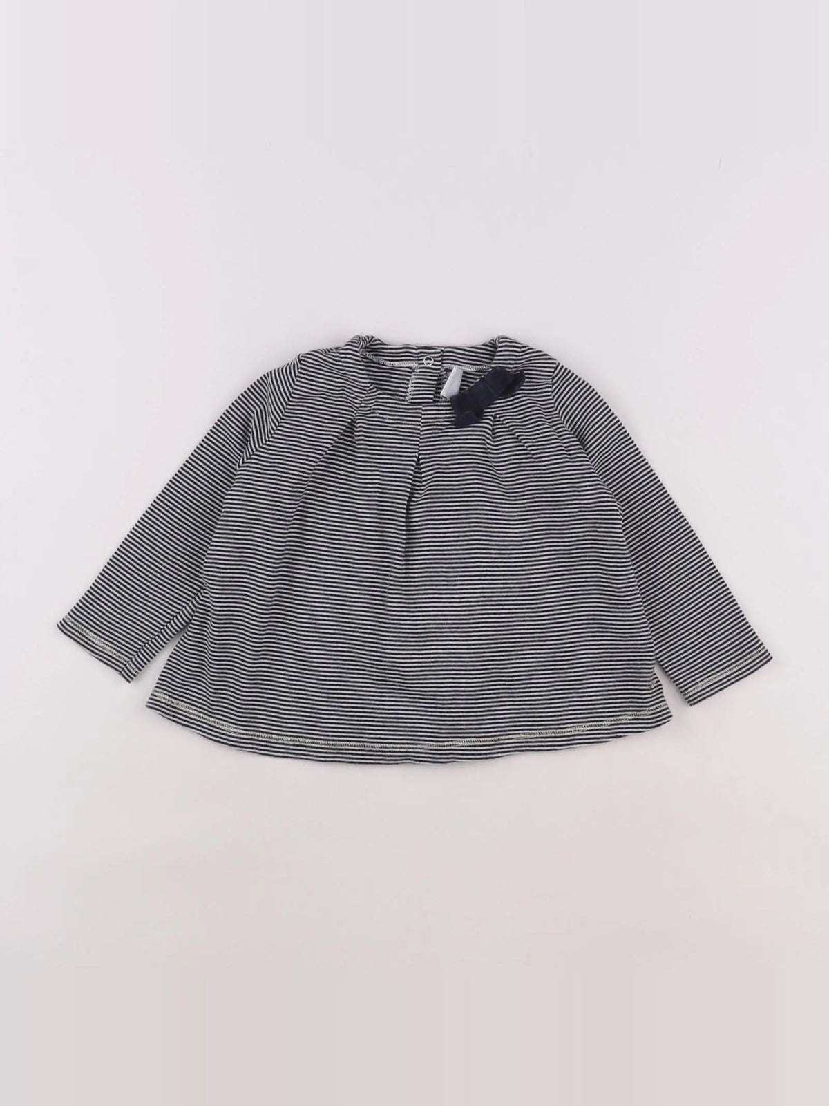 Petit Bateau - tee-shirt bleu - 18 mois