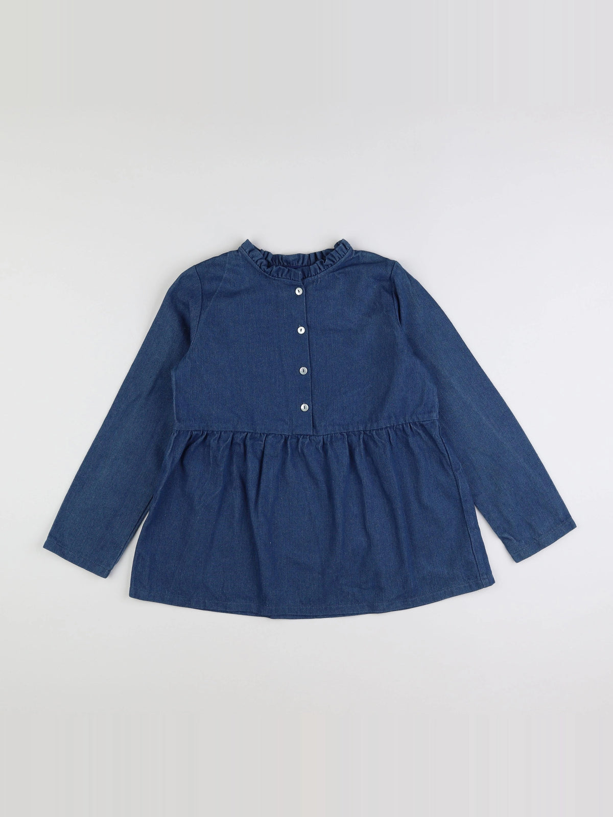 Frangin Frangine - blouse bleu - 12 ans