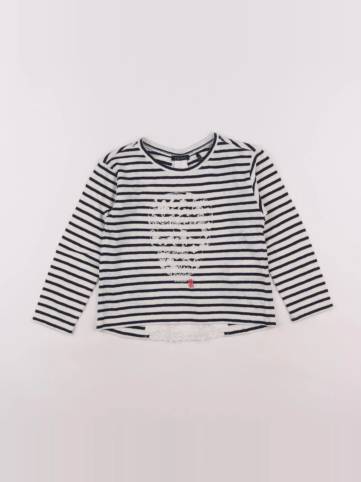 IKKS - tee-shirt blanc - 4 ans