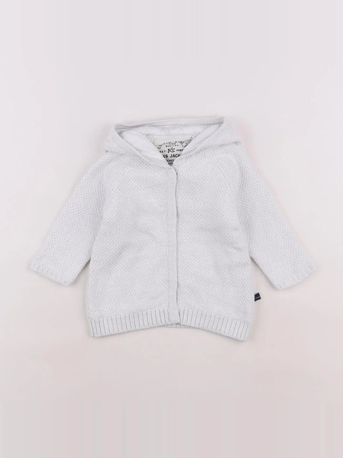 IKKS - gilet blanc - 6 mois