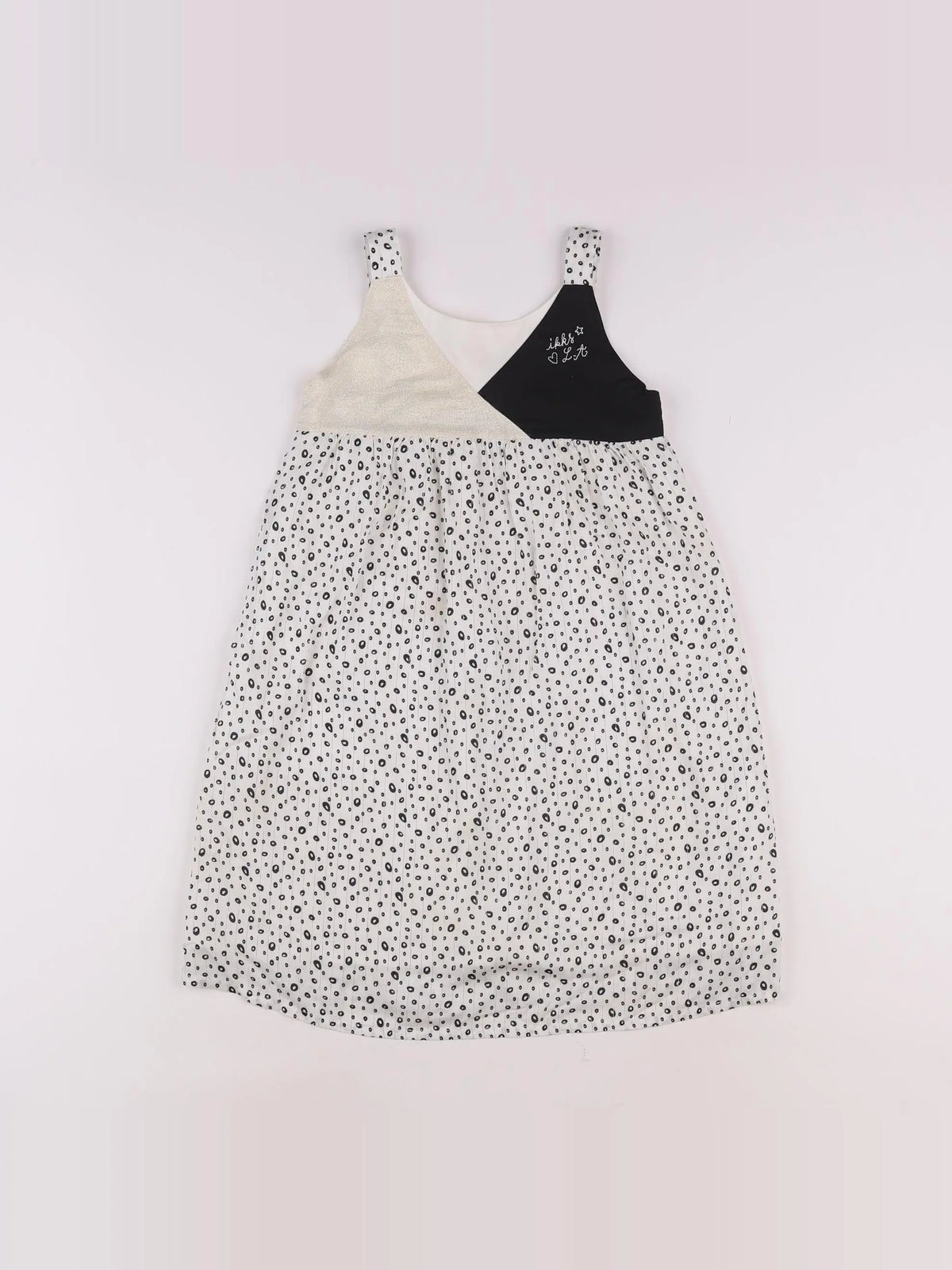 IKKS - robe blanc - 8 ans