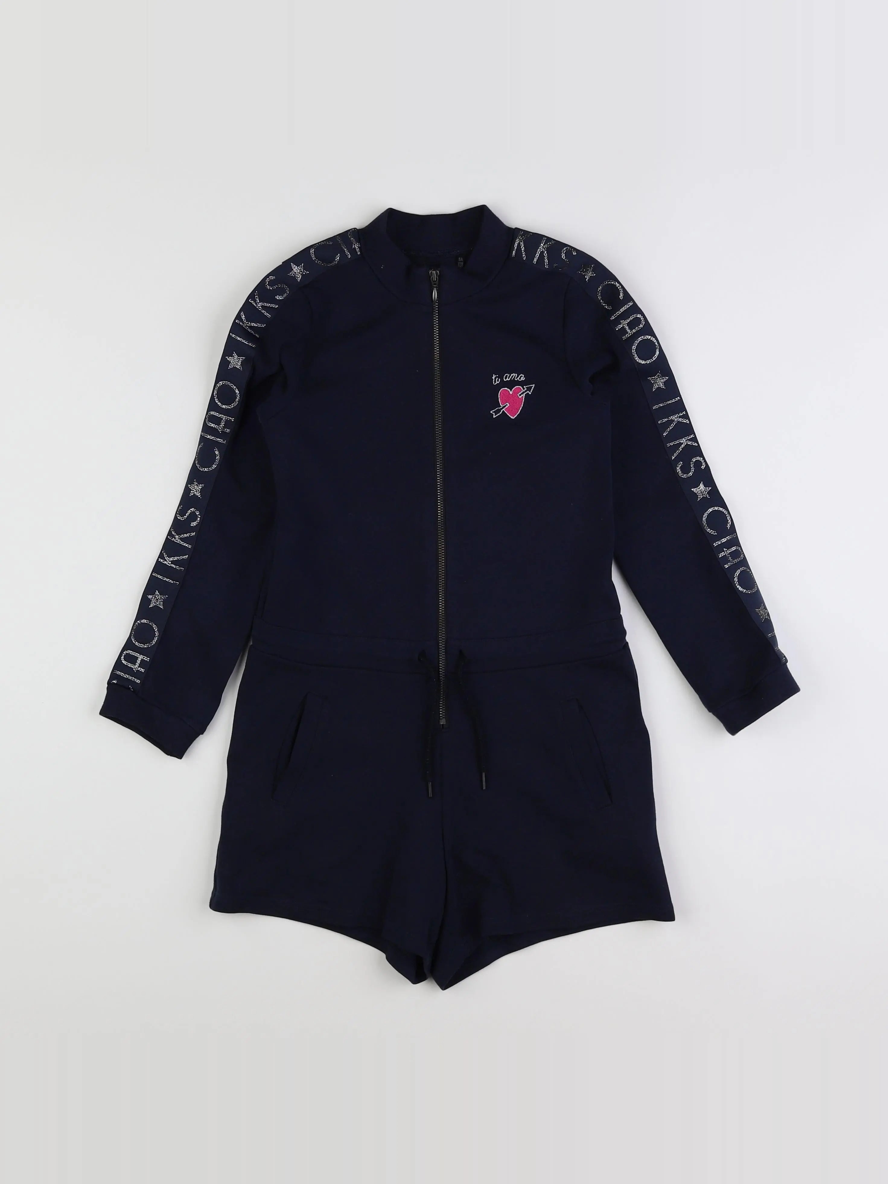 IKKS - combinaison bleu - 8 ans