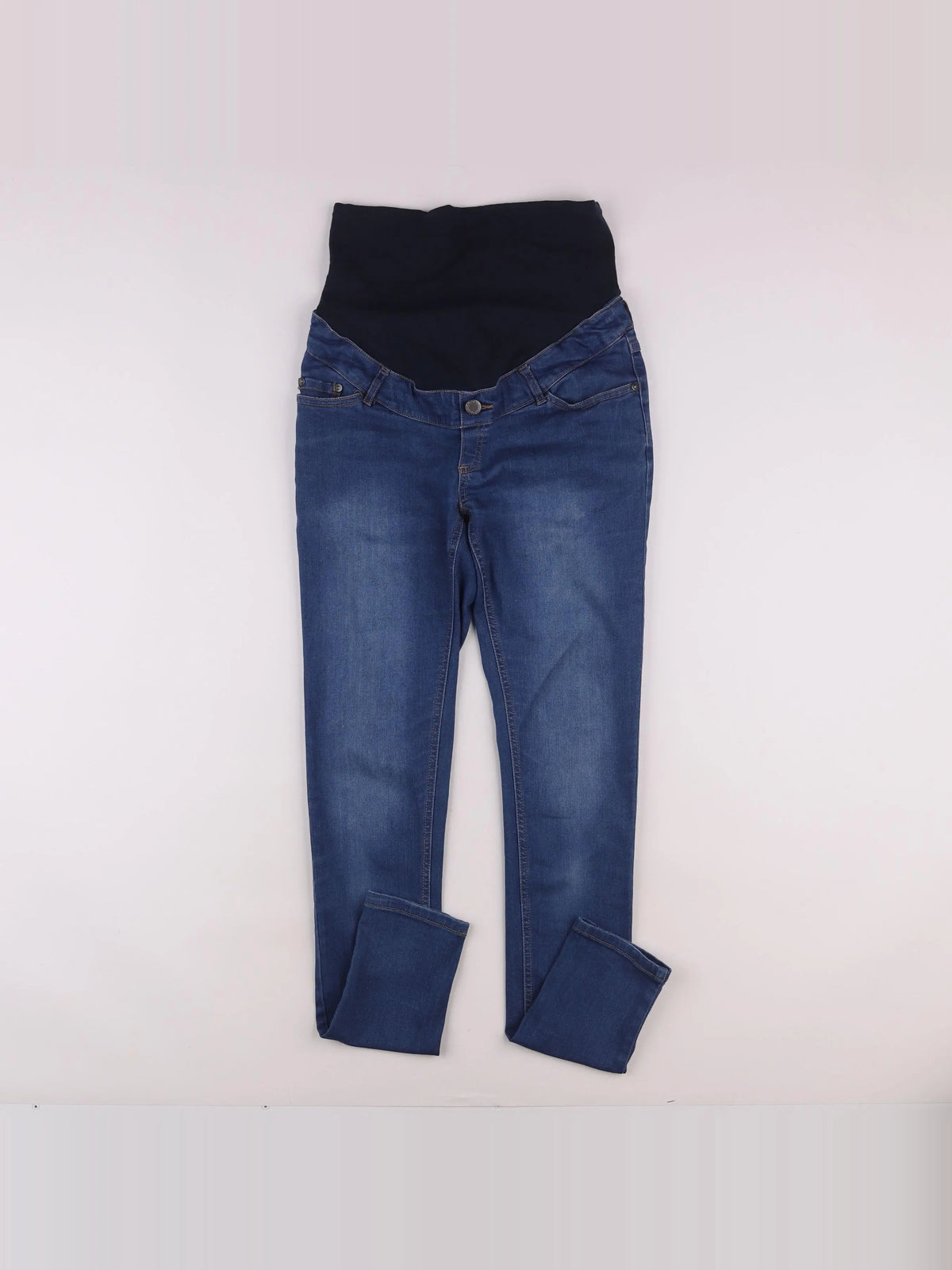 Vertbaudet - jean grossesse bleu - 36