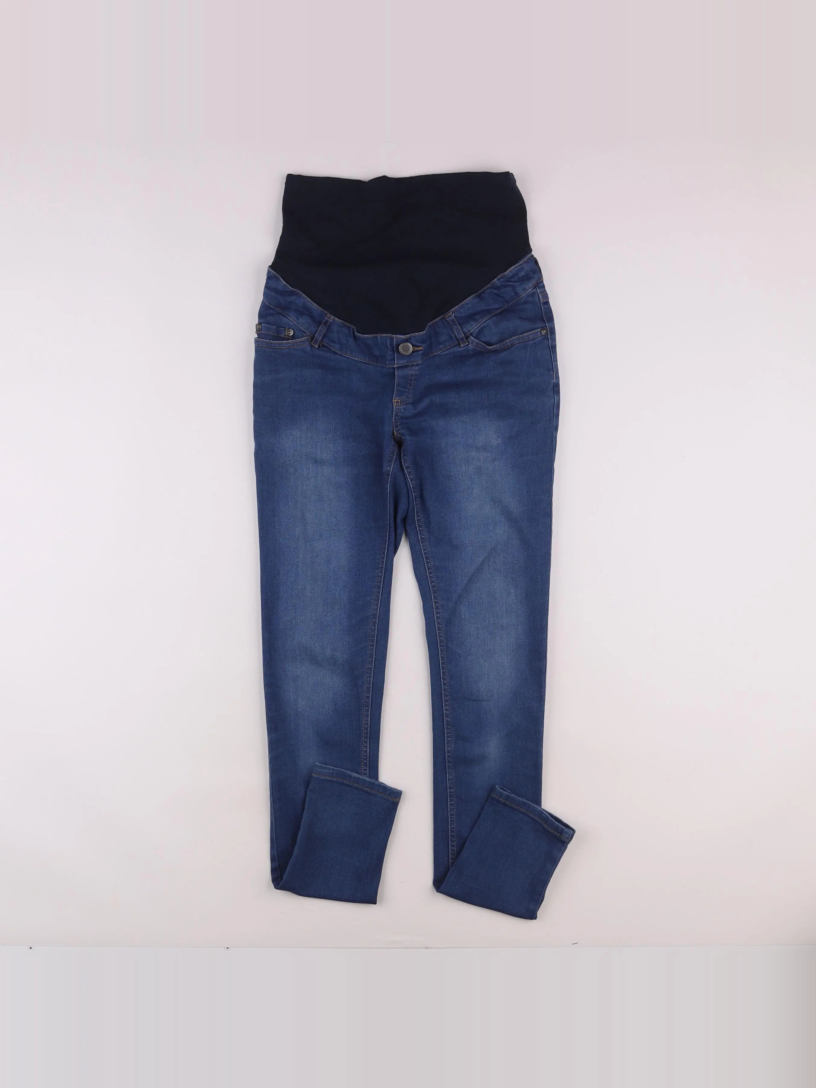 Vertbaudet - jean grossesse bleu - 36