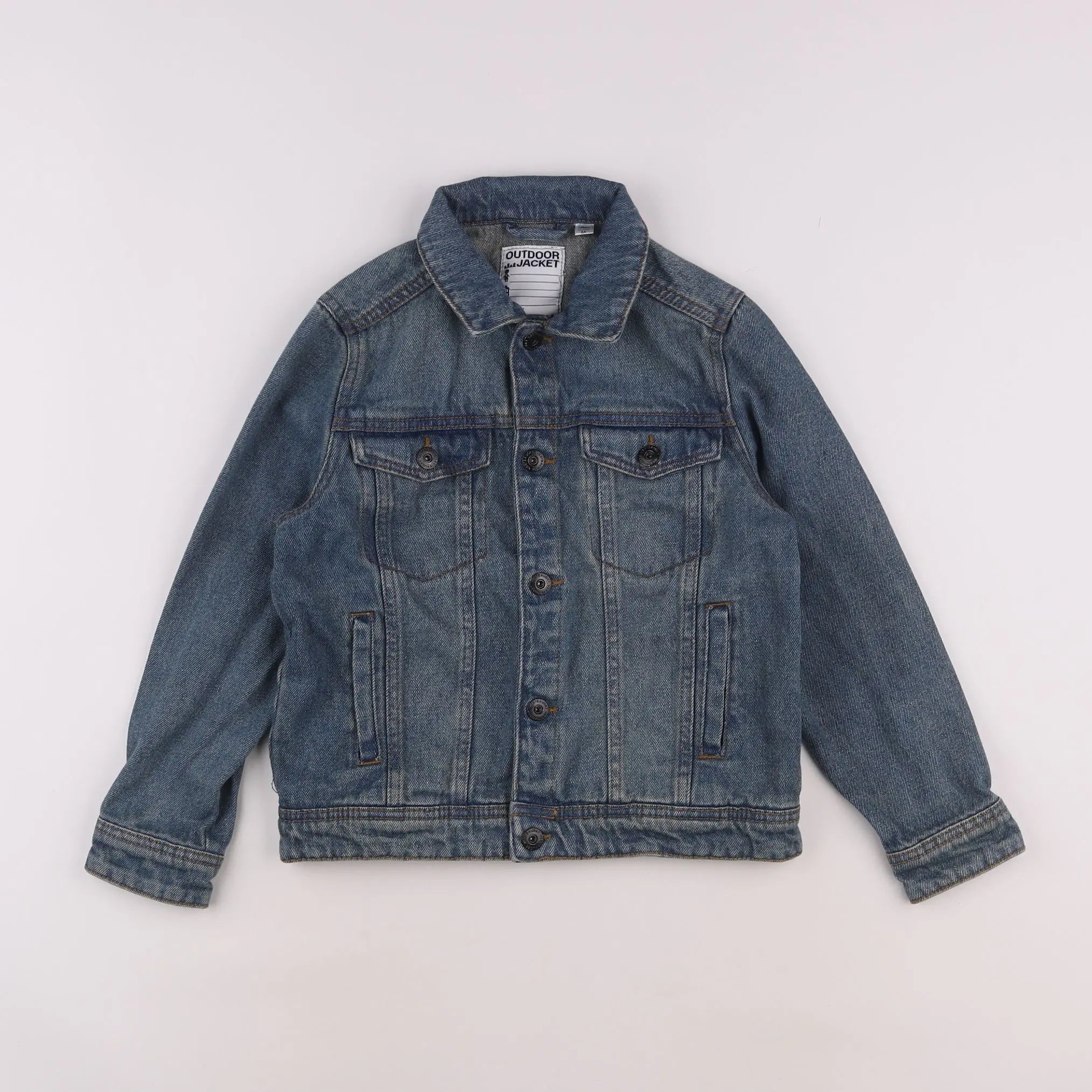 Vertbaudet - veste bleu - 8 ans