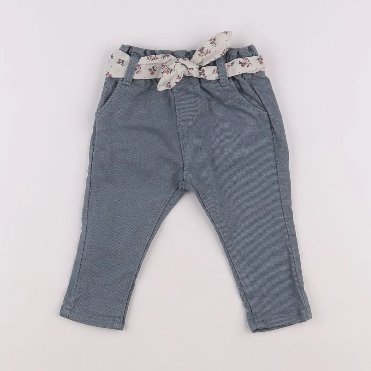 Vertbaudet - jean bleu - 6 mois