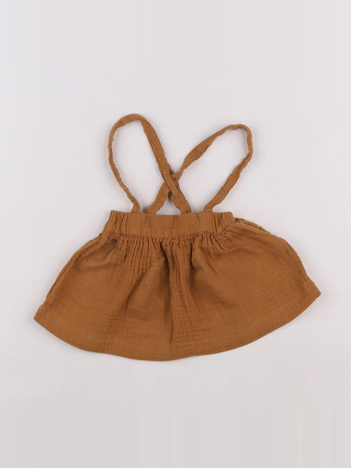 Vertbaudet - jupe orange - 3 mois