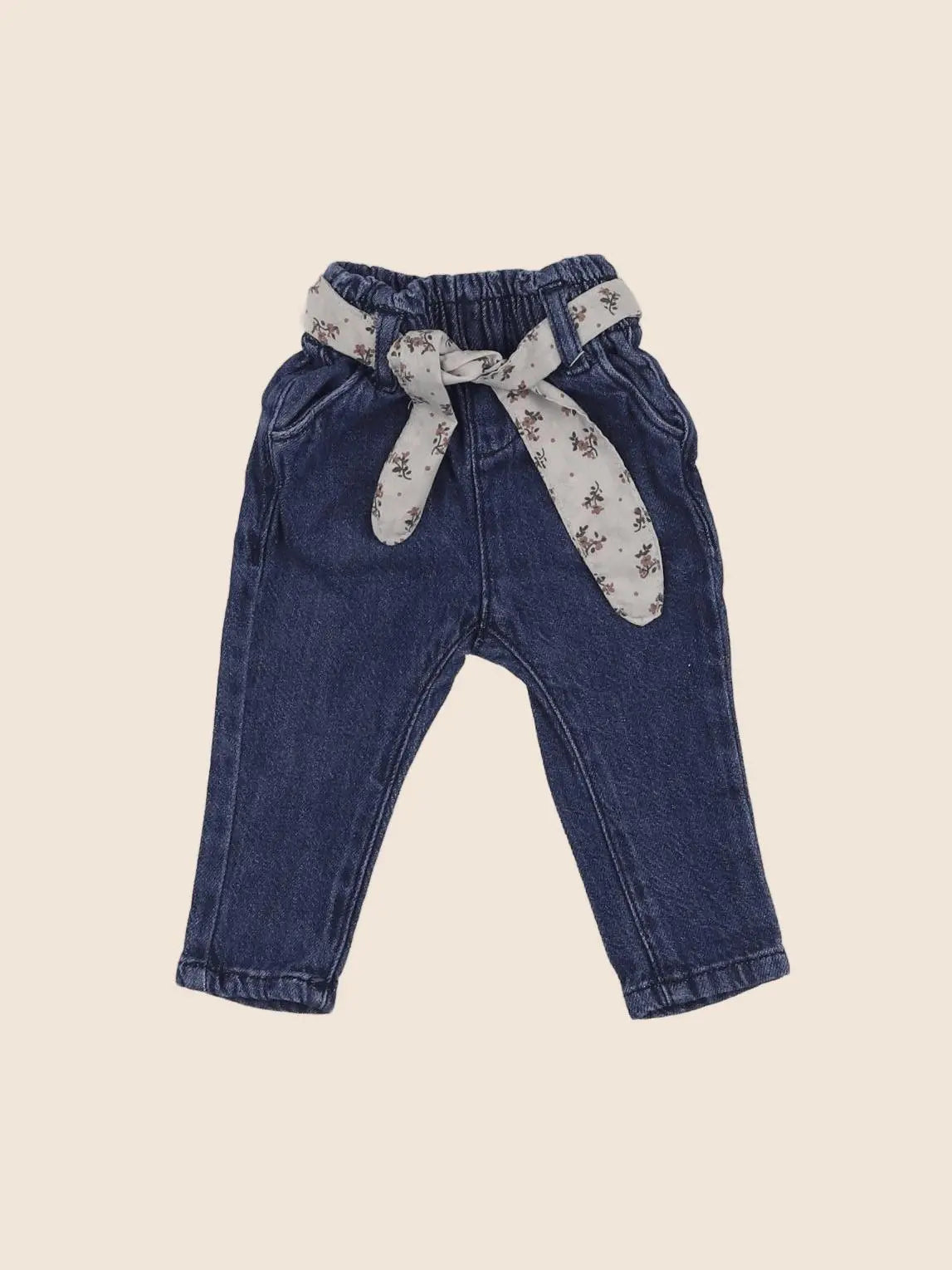 Vertbaudet - jean bleu - 3 mois