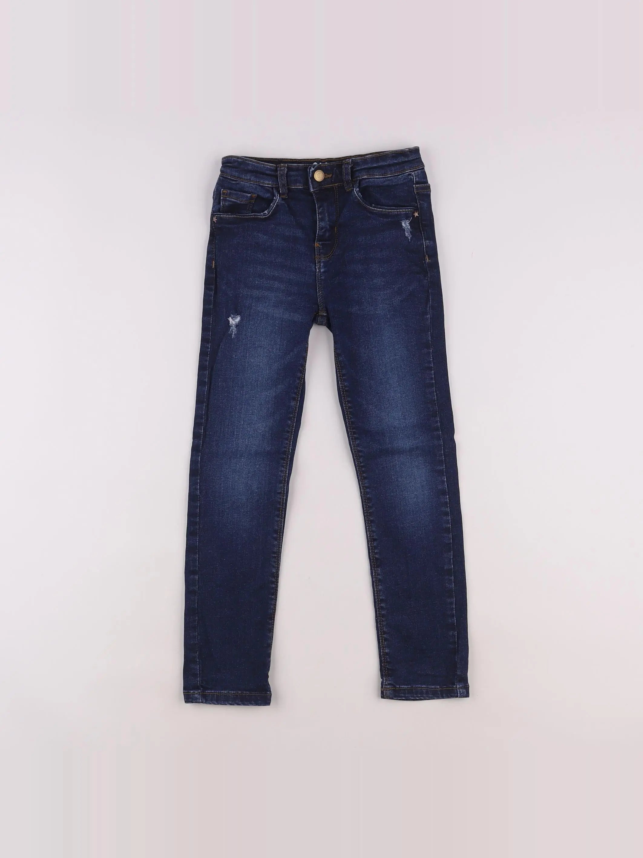 Vertbaudet - jean bleu - 7 ans