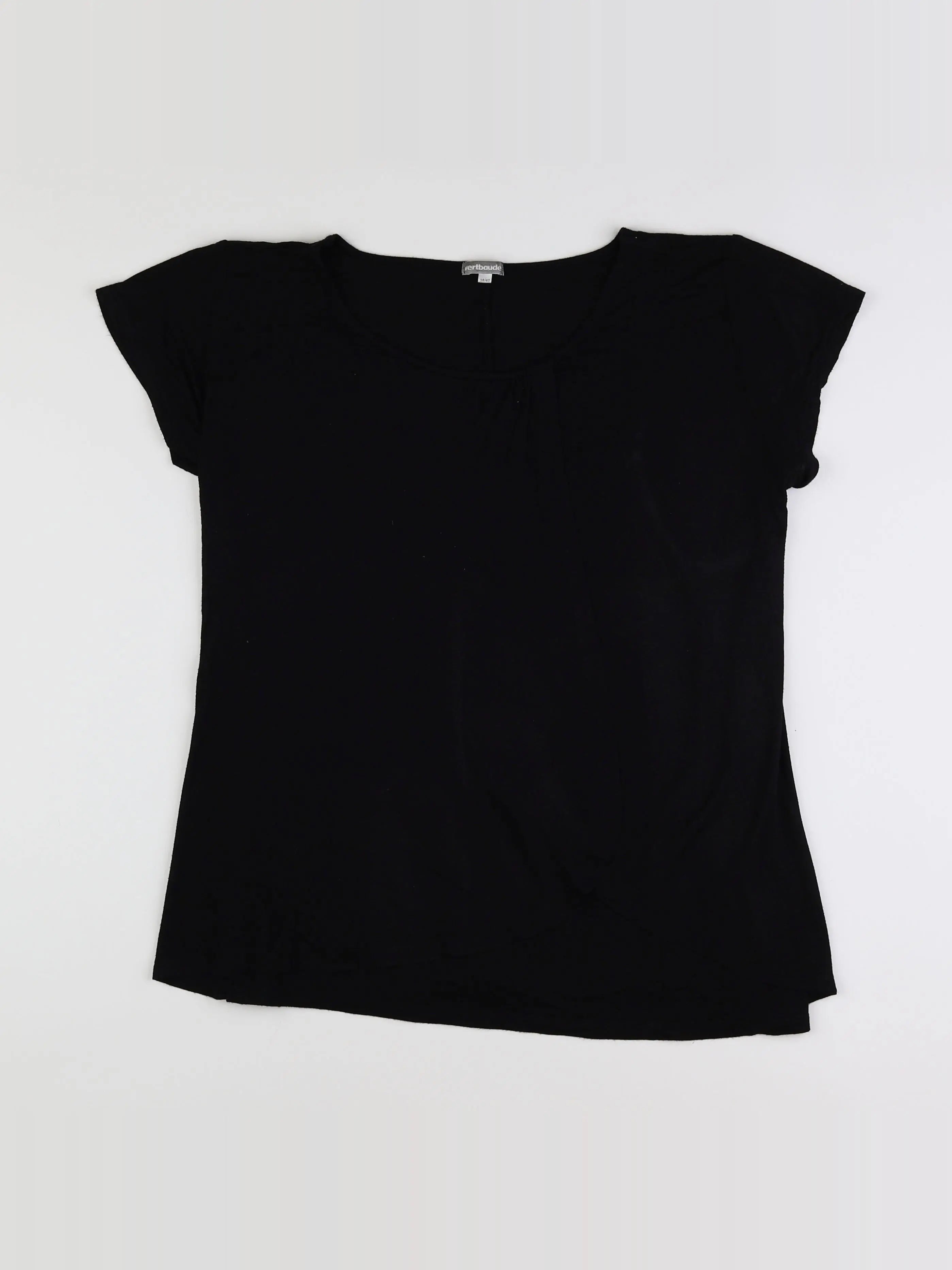 Vertbaudet - tee-shirt grossesse, grossesse noir - 38 à 40