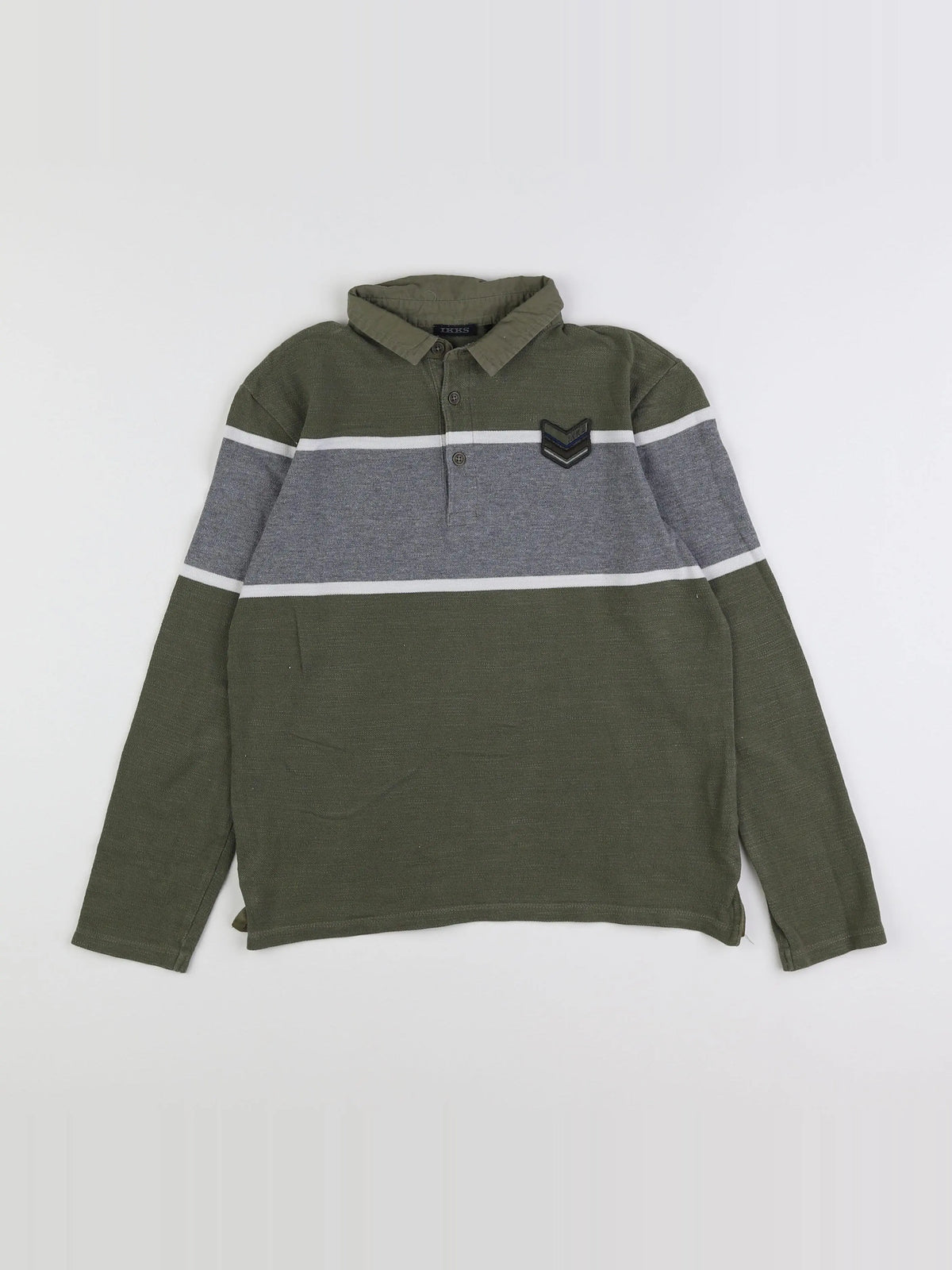 IKKS - polo vert - 10 ans