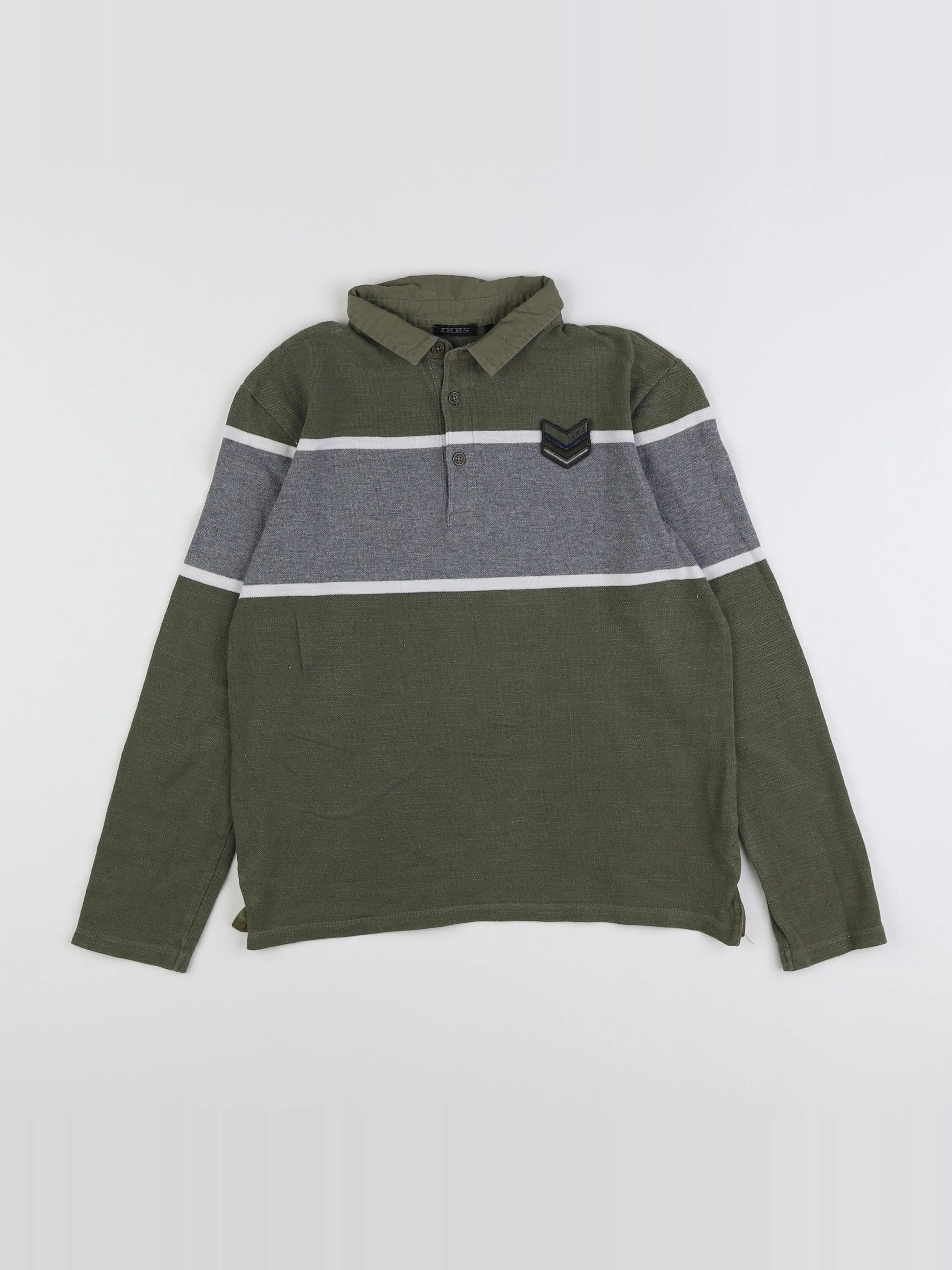 IKKS - polo vert - 10 ans