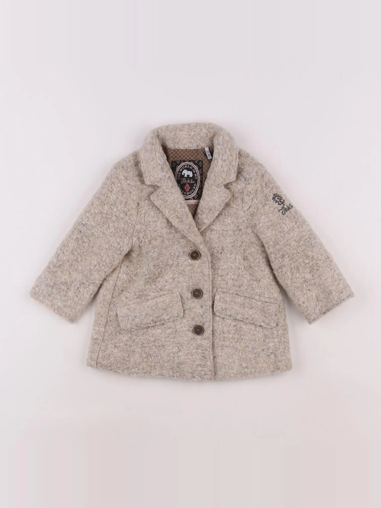 IKKS - veste beige - 12 mois
