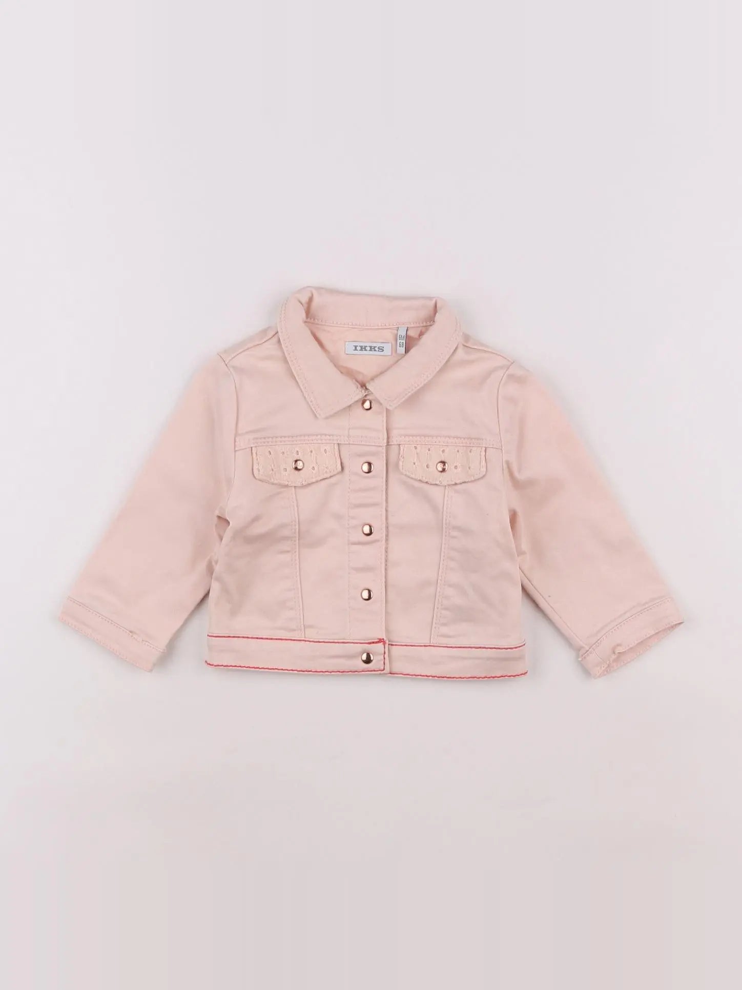 IKKS - veste rose - 6 mois