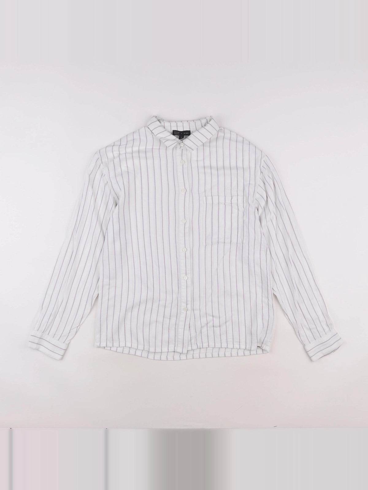 IKKS - chemise blanc, violet - 14 ans